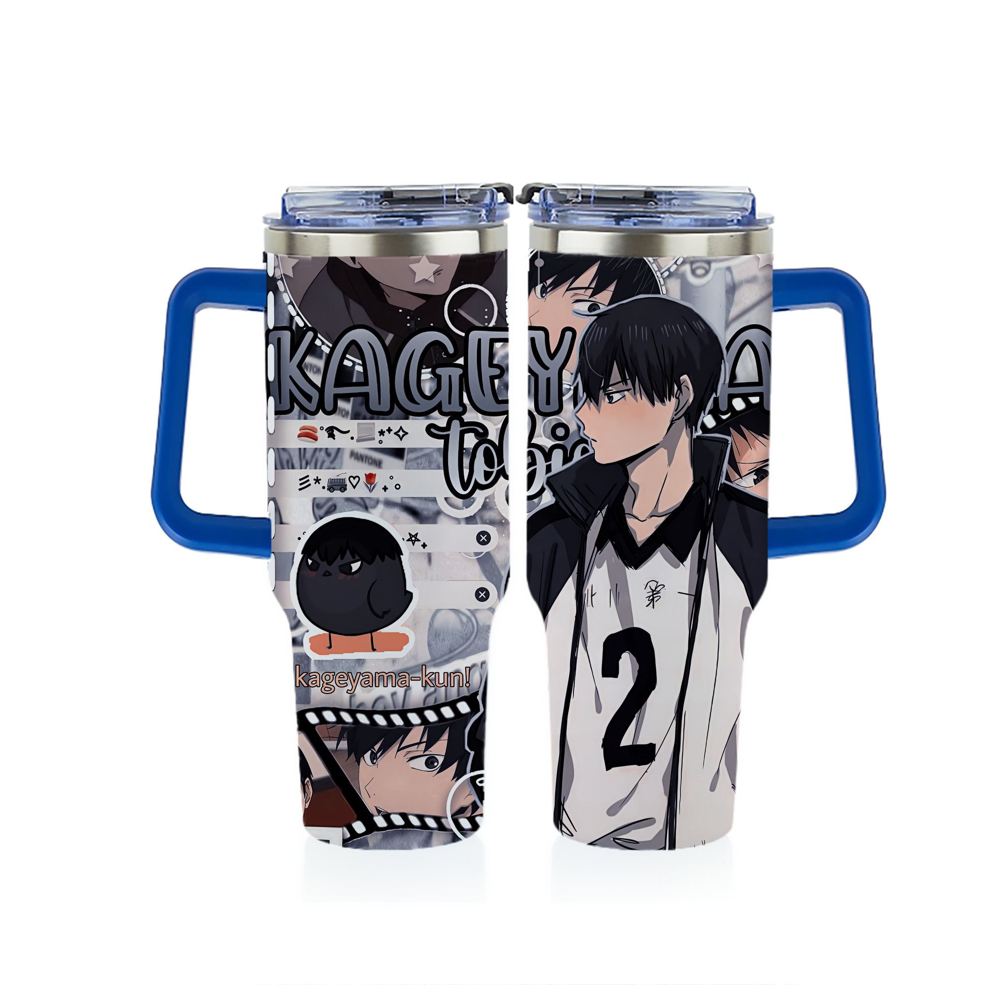 （画像用） ハイキュー!! Haikyu!! 1200ｍLフルプリント車用タンブラー