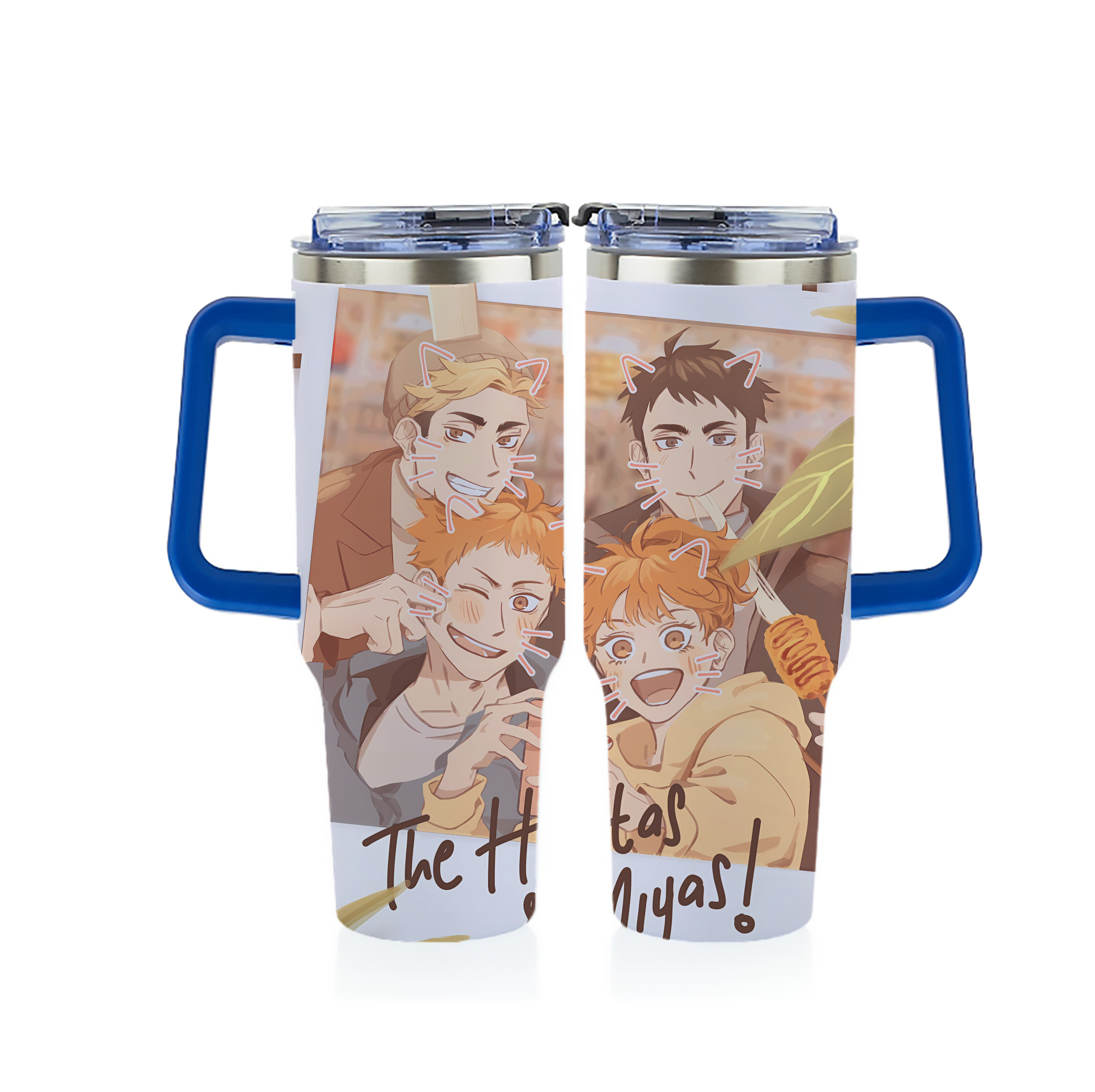 （画像用） ハイキュー!! Haikyu!! 1200ｍLフルプリント車用タンブラー