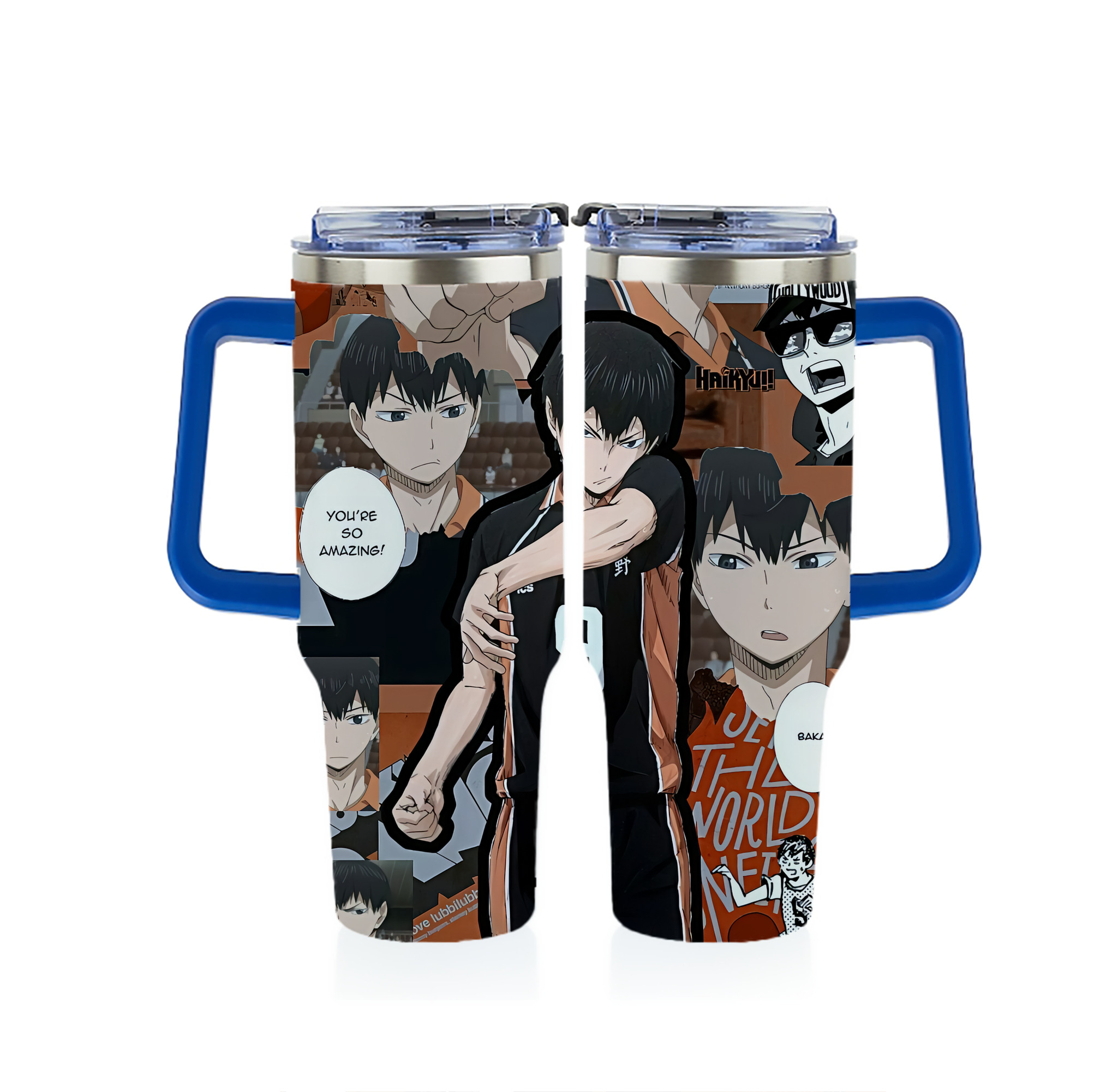 （画像用） ハイキュー!! Haikyu!! 1200ｍLフルプリント車用タンブラー
