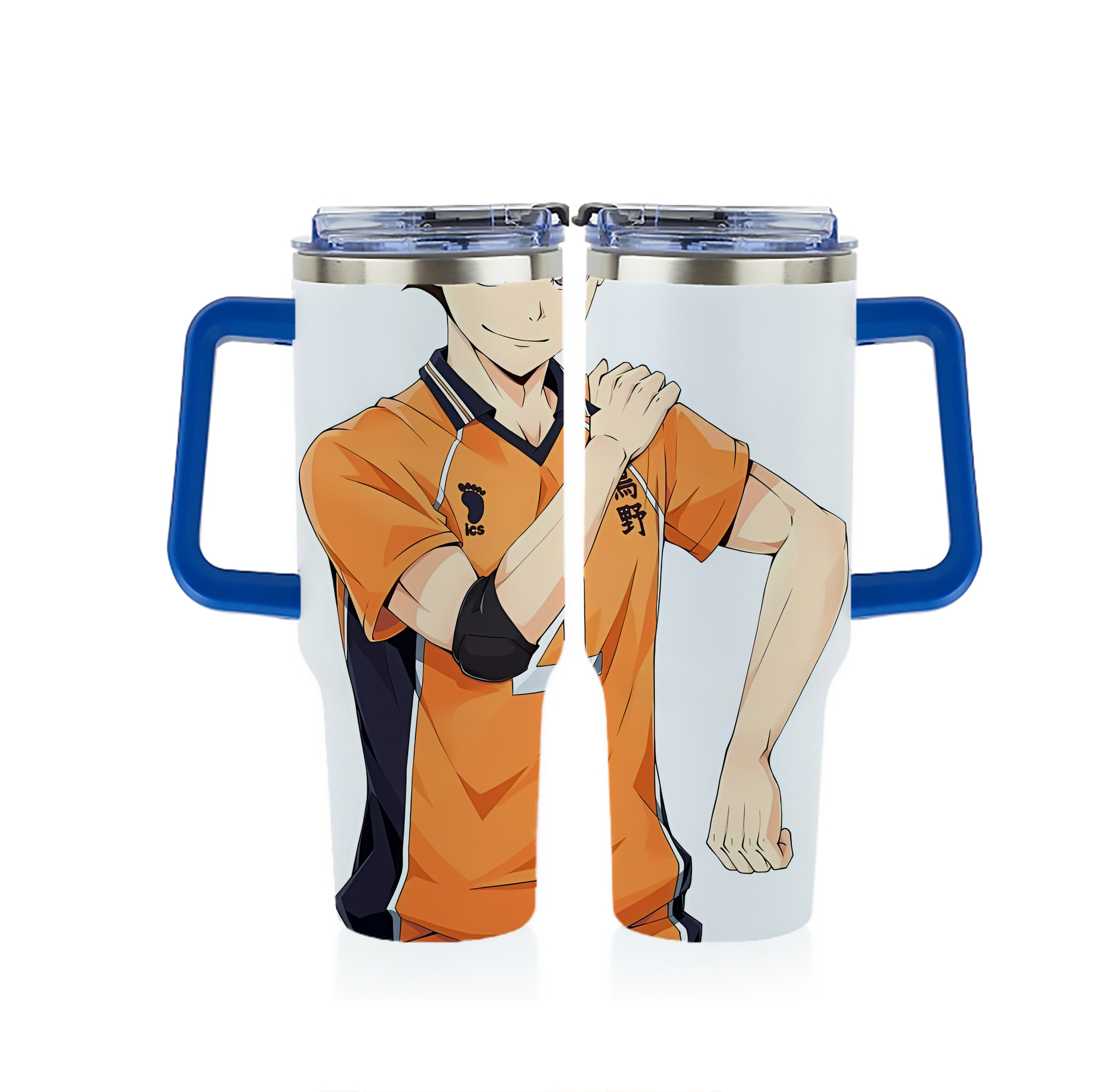 （画像用） ハイキュー!! Haikyu!! 1200ｍLフルプリント車用タンブラー