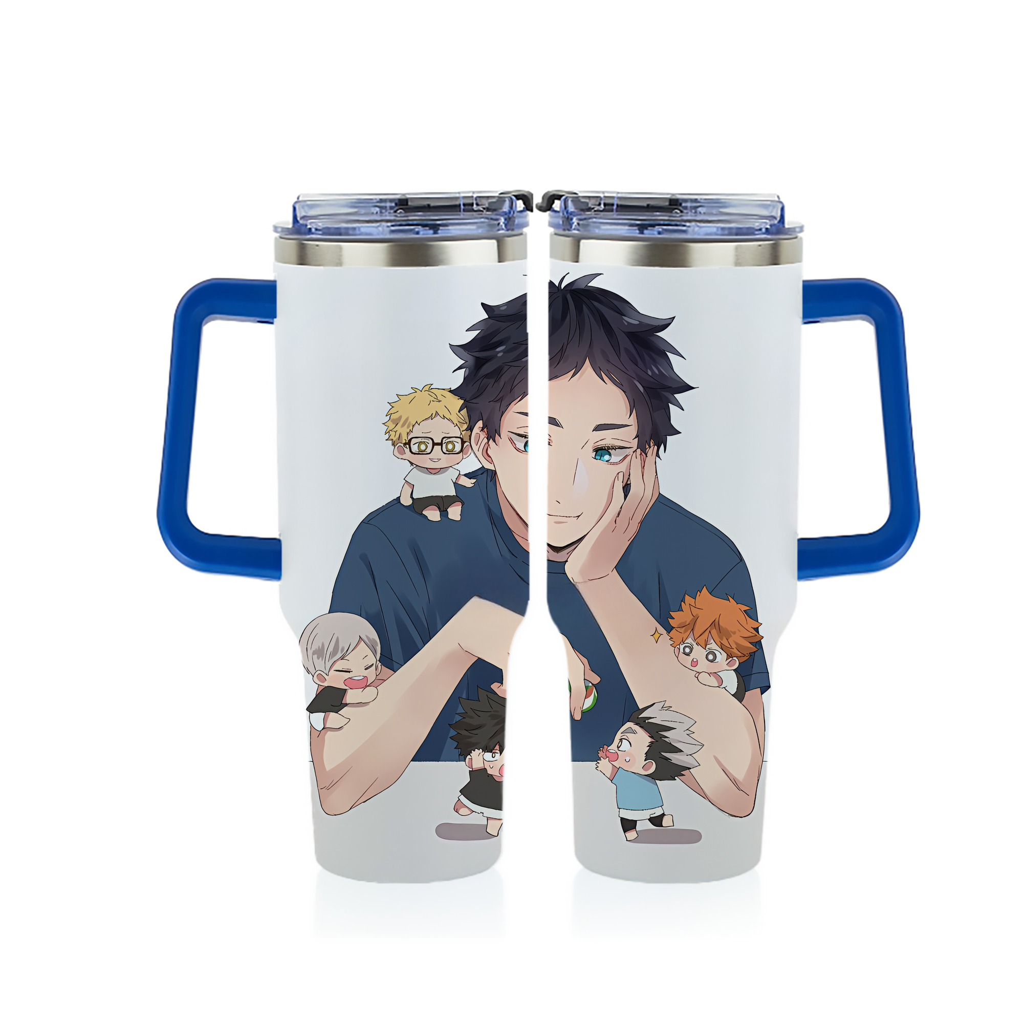 （画像用） ハイキュー!! Haikyu!! 1200ｍLフルプリント車用タンブラー