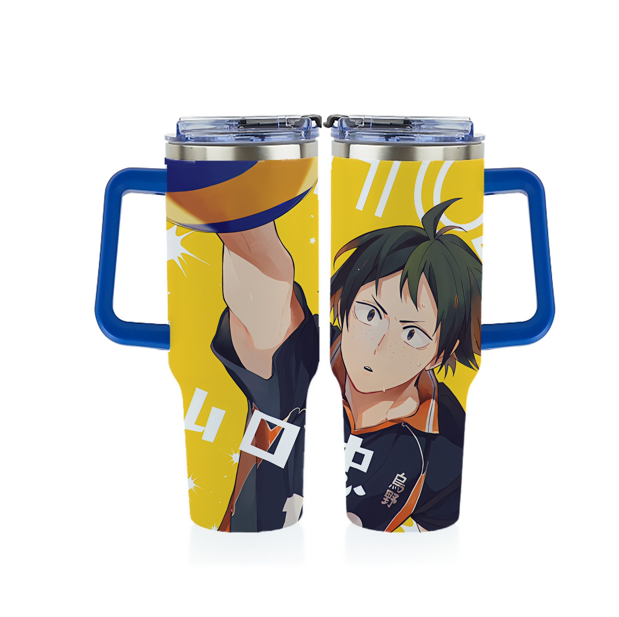 （画像用） ハイキュー!! Haikyu!! 1200ｍLフルプリント車用タンブラー