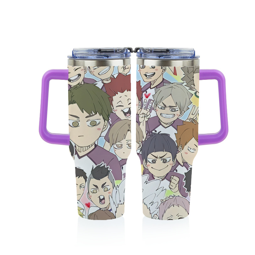 （画像用） ハイキュー!! Haikyu!! 1200ｍLフルプリント車用タンブラー