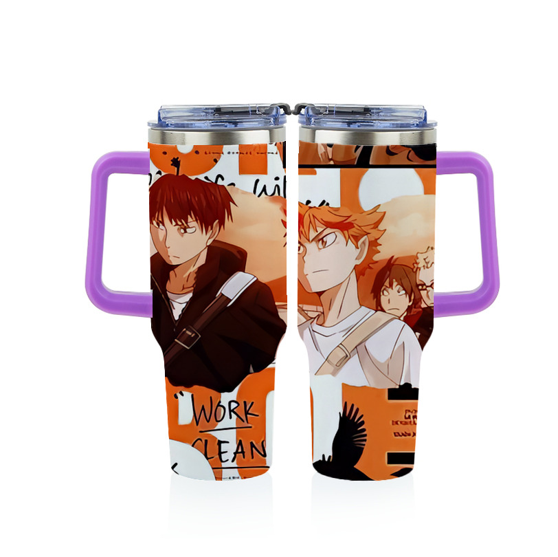 （画像用） ハイキュー!! Haikyu!! 1200ｍLフルプリント車用タンブラー