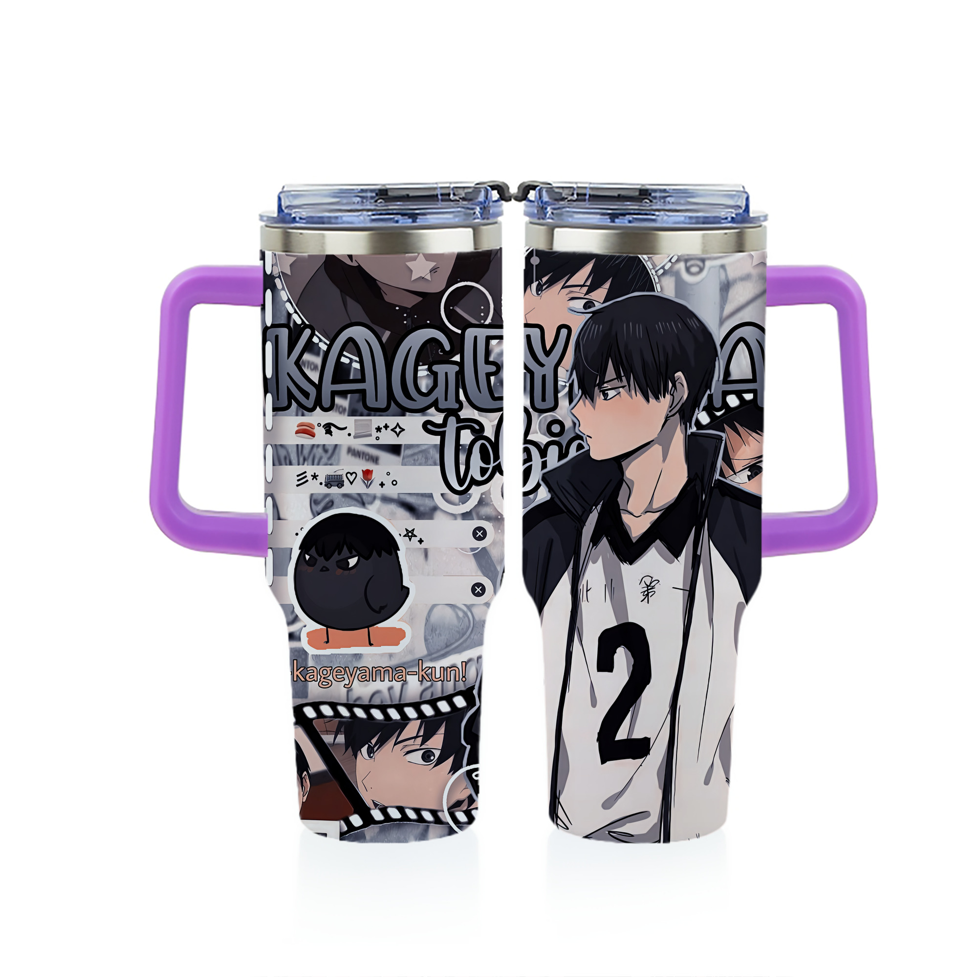 （画像用） ハイキュー!! Haikyu!! 1200ｍLフルプリント車用タンブラー