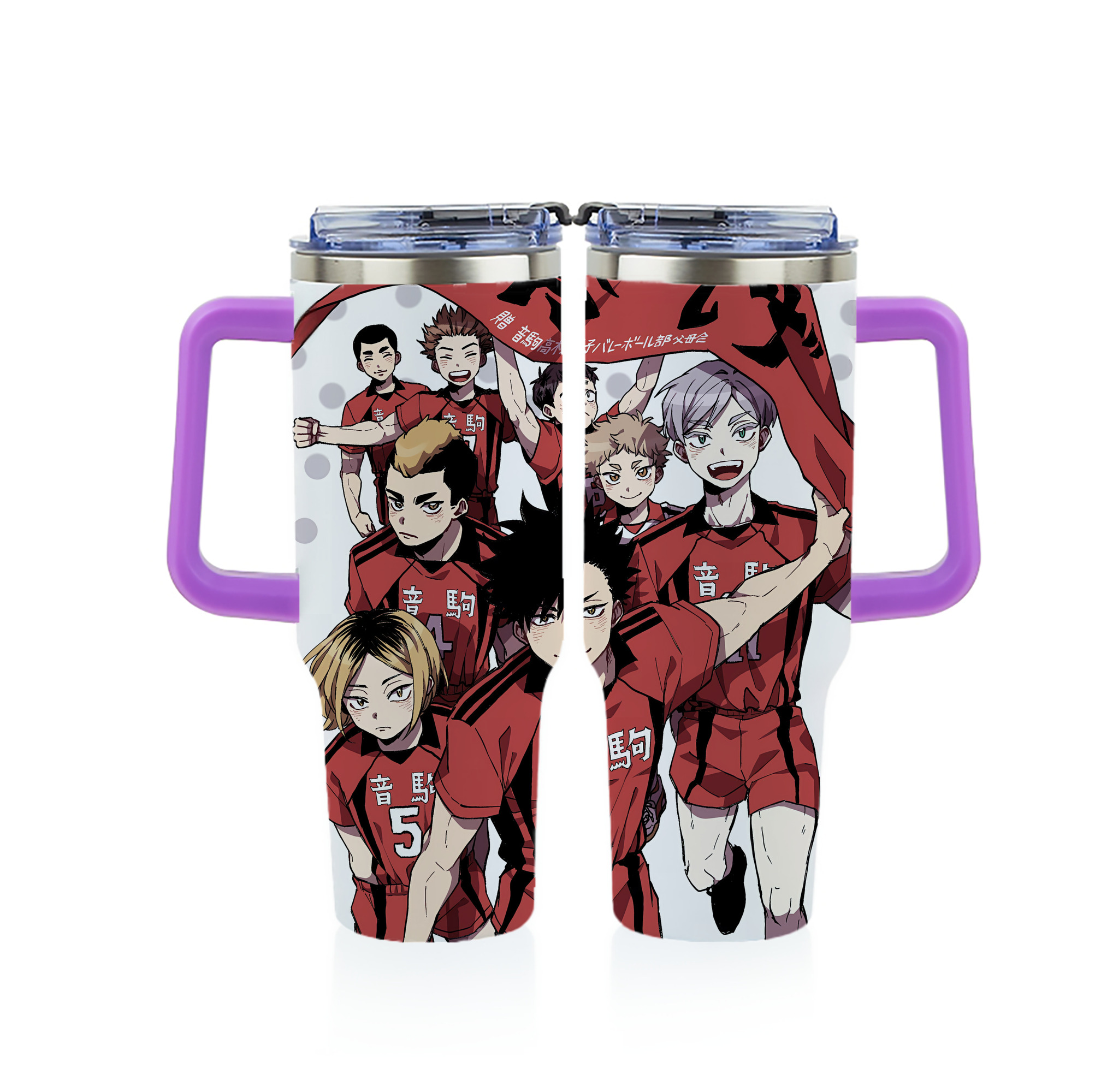 （画像用） ハイキュー!! Haikyu!! 1200ｍLフルプリント車用タンブラー