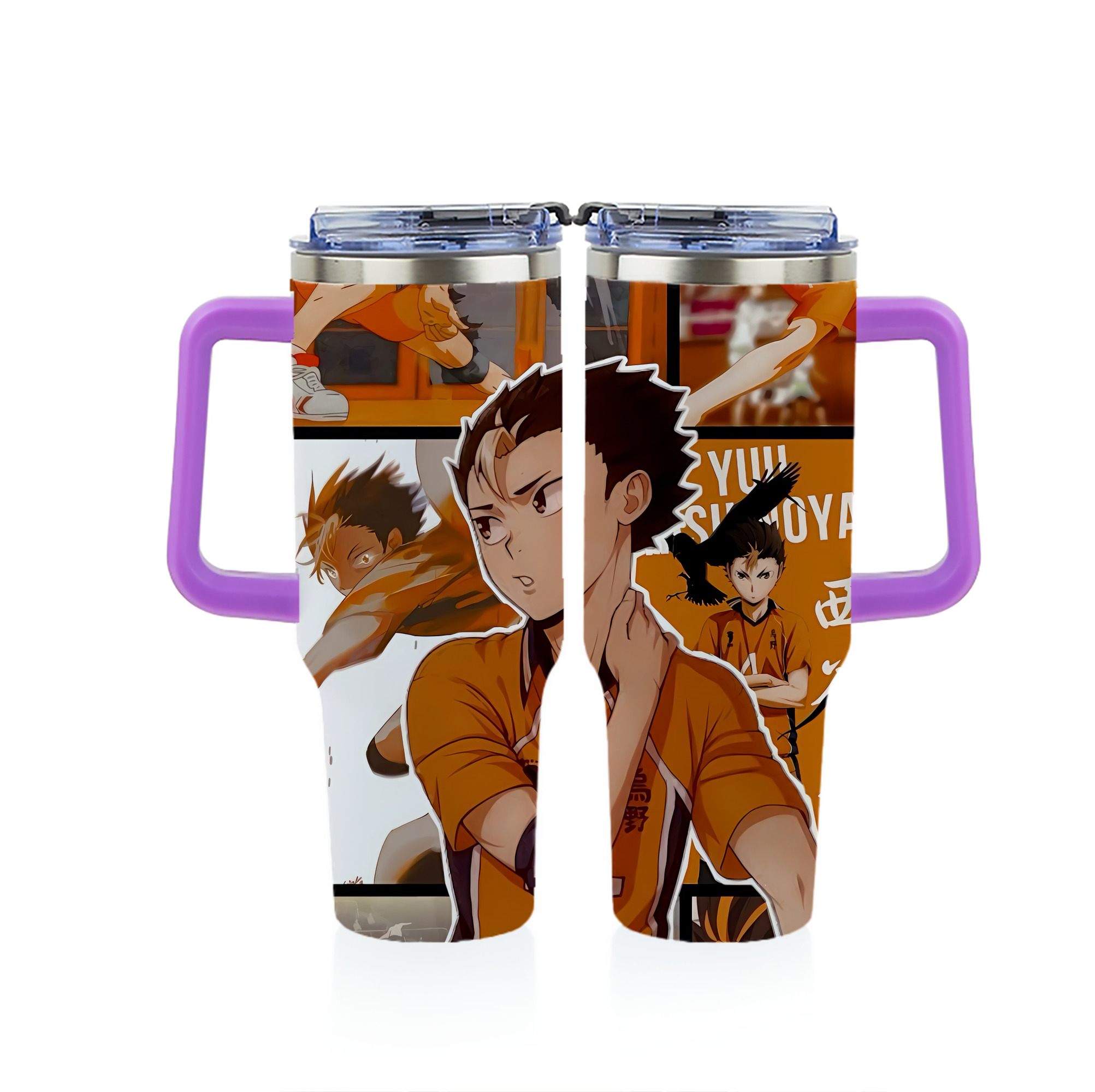 （画像用） ハイキュー!! Haikyu!! 1200ｍLフルプリント車用タンブラー