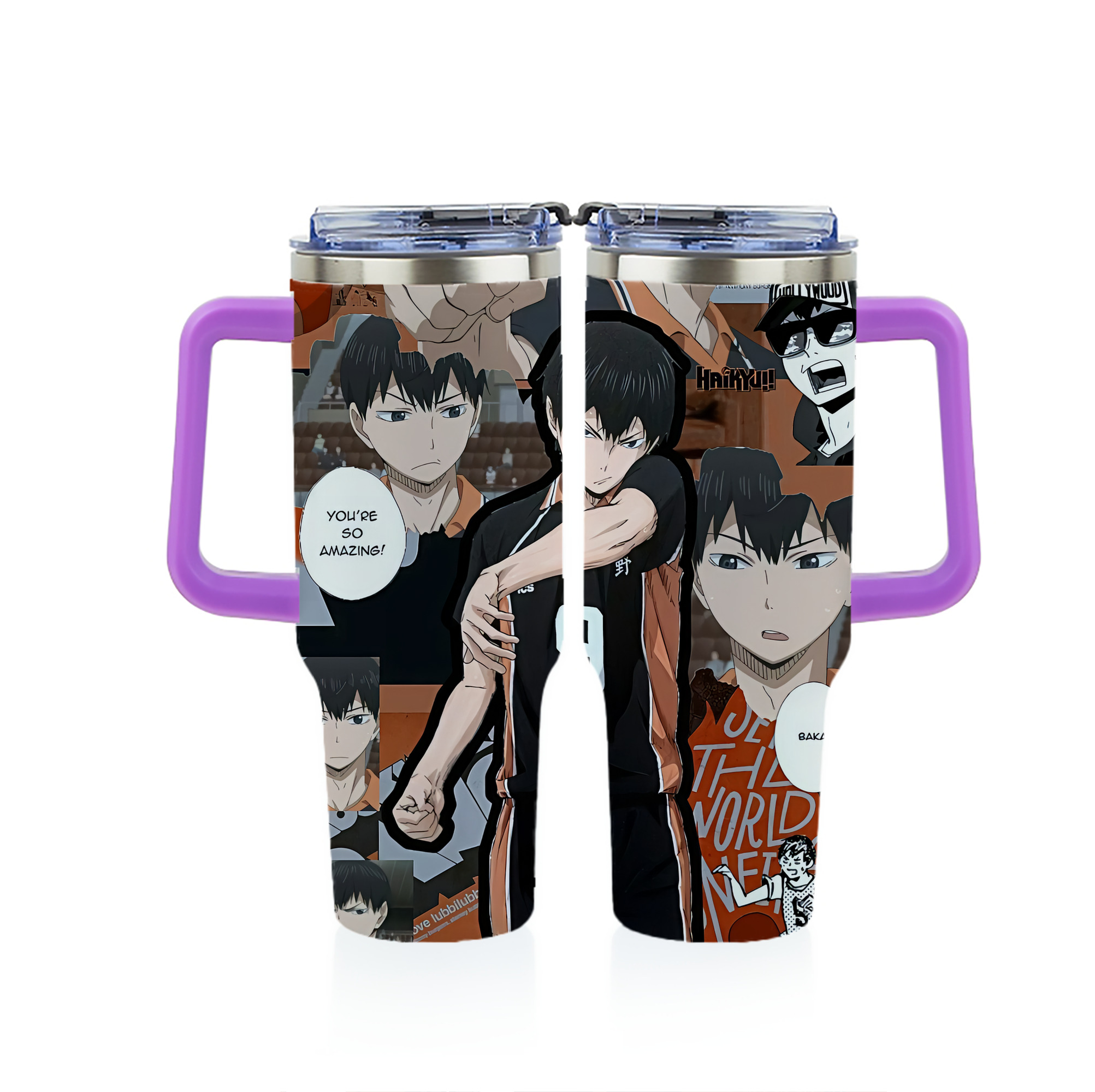 （画像用） ハイキュー!! Haikyu!! 1200ｍLフルプリント車用タンブラー