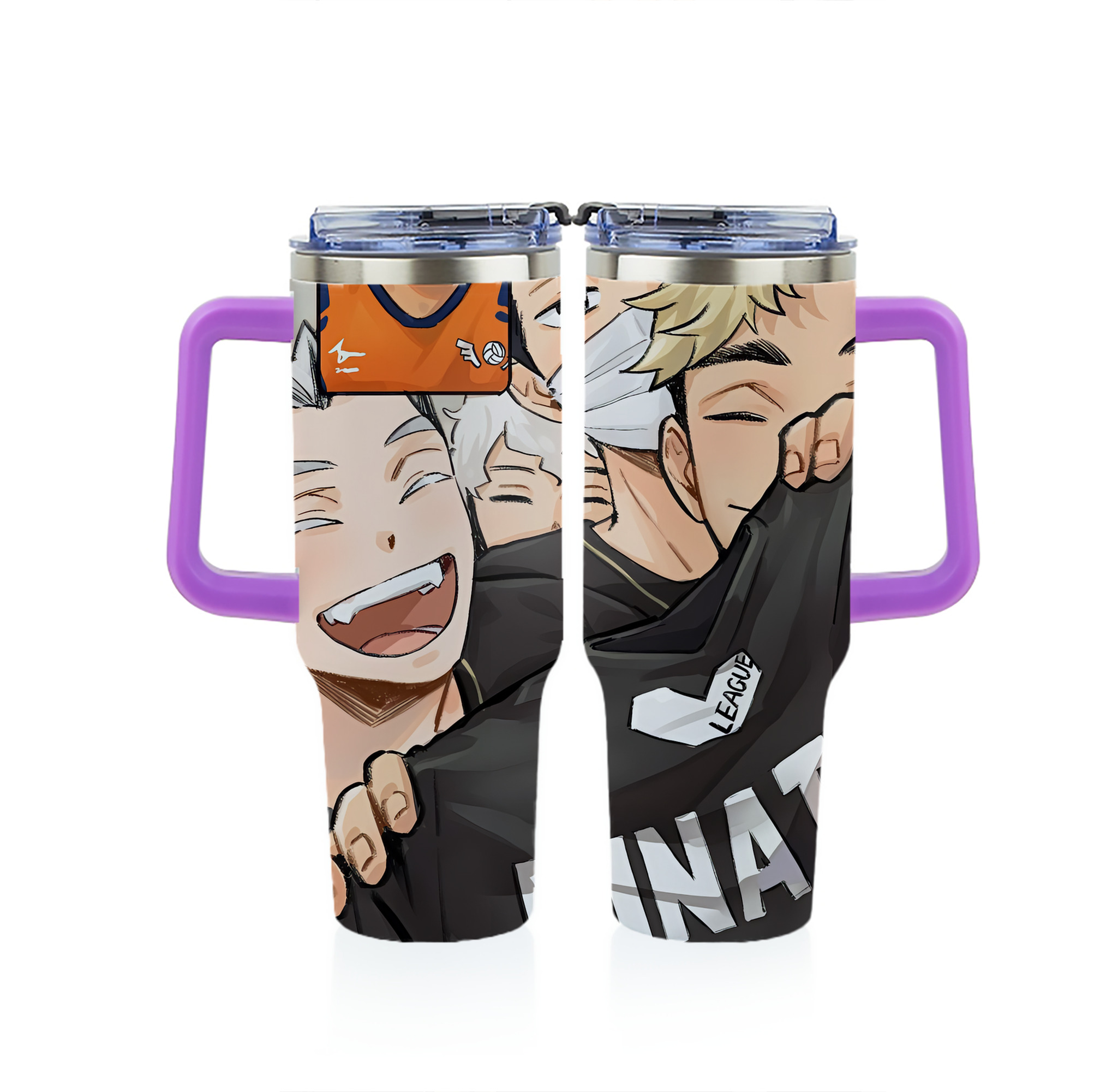（画像用） ハイキュー!! Haikyu!! 1200ｍLフルプリント車用タンブラー