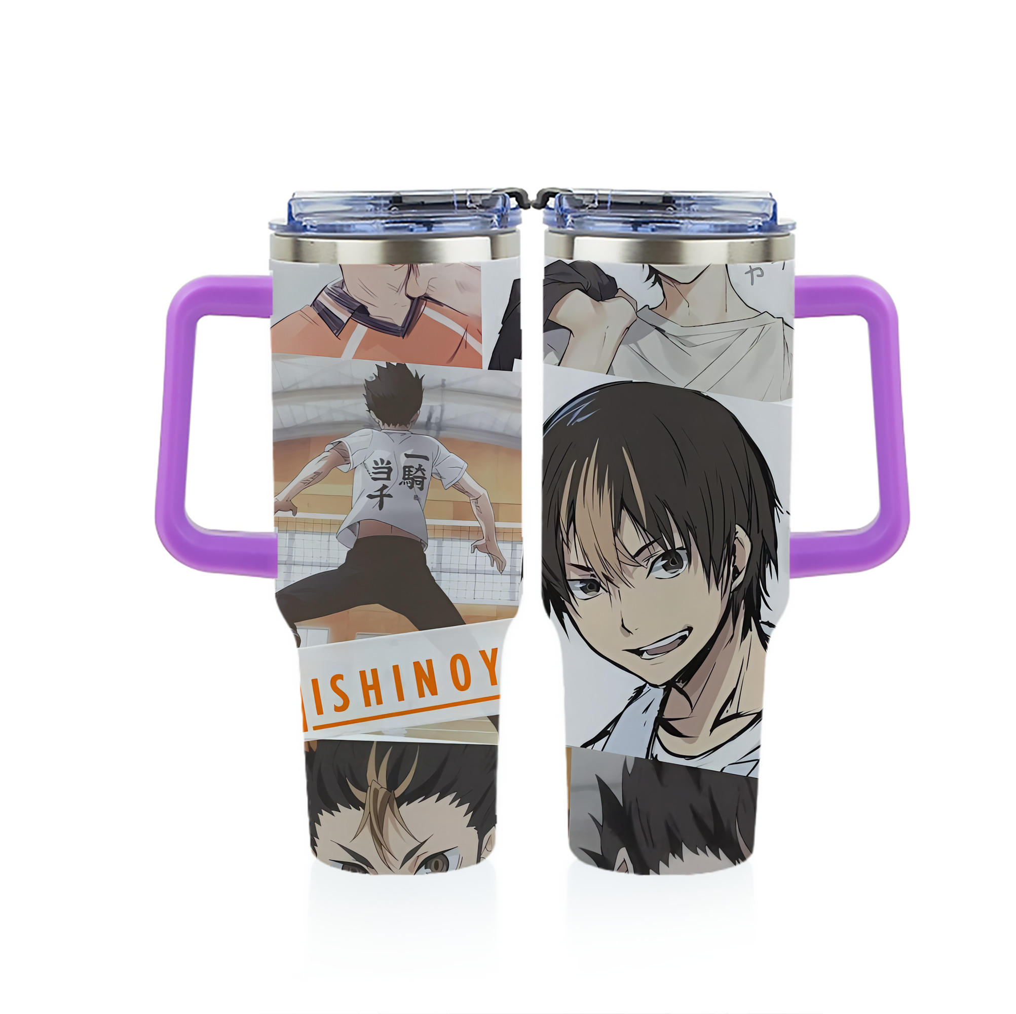（画像用） ハイキュー!! Haikyu!! 1200ｍLフルプリント車用タンブラー