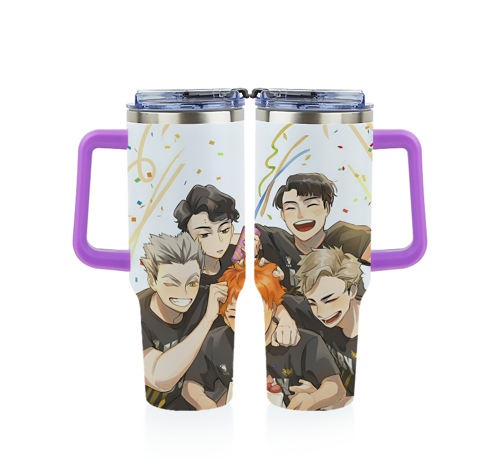 （画像用） ハイキュー!! Haikyu!! 1200ｍLフルプリント車用タンブラー