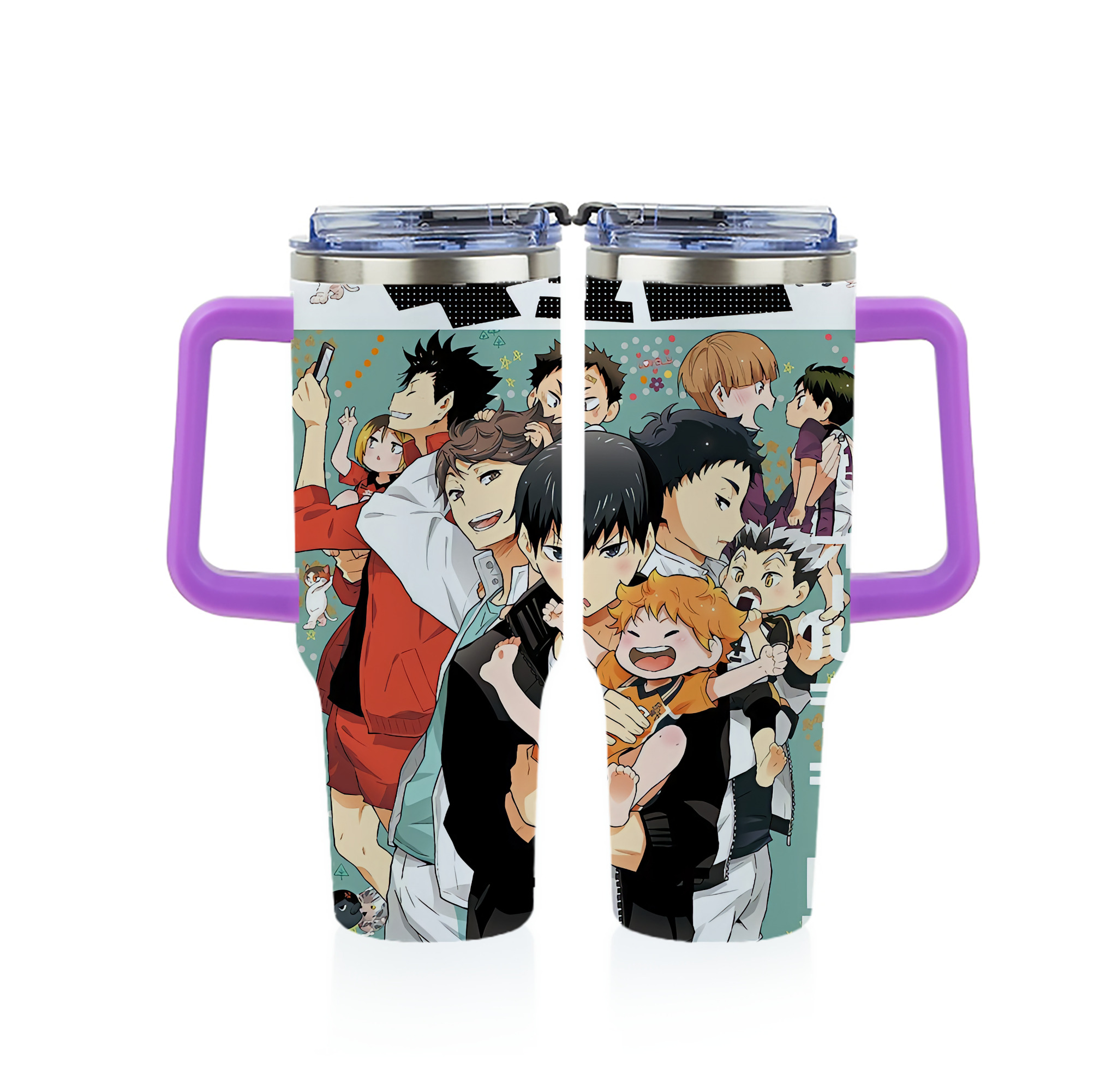 （画像用） ハイキュー!! Haikyu!! 1200ｍLフルプリント車用タンブラー