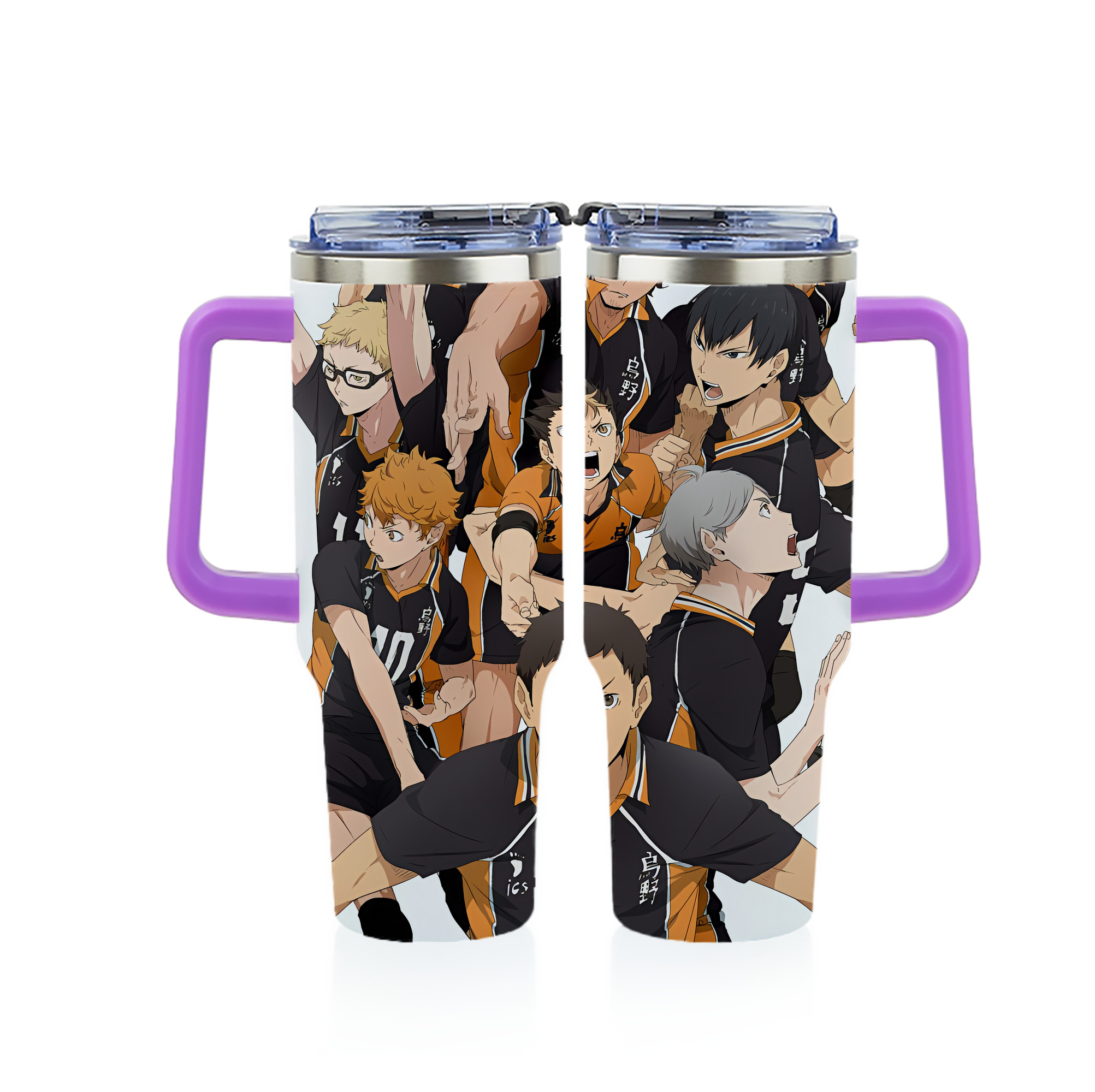 （画像用） ハイキュー!! Haikyu!! 1200ｍLフルプリント車用タンブラー