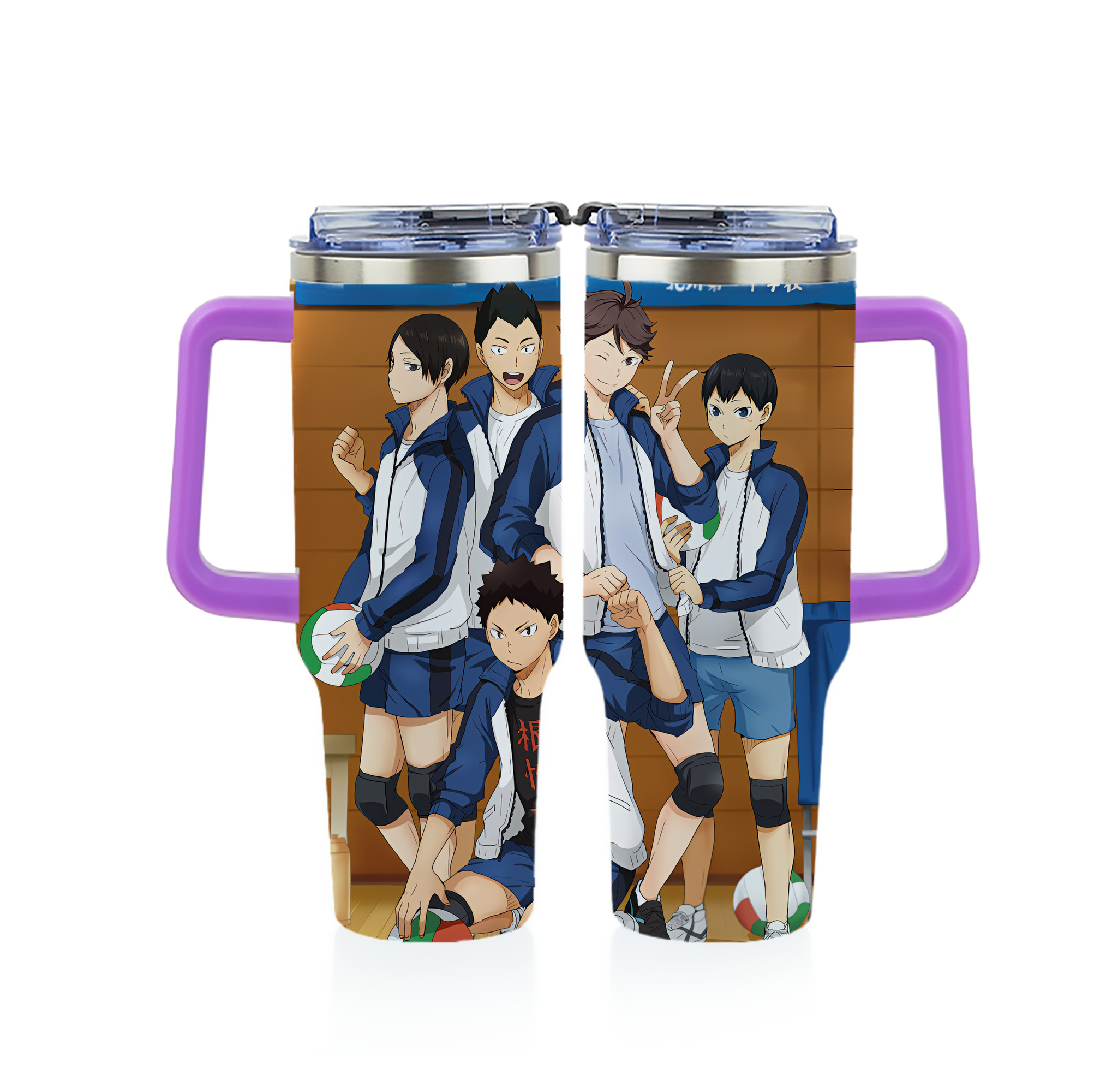 （画像用） ハイキュー!! Haikyu!! 1200ｍLフルプリント車用タンブラー