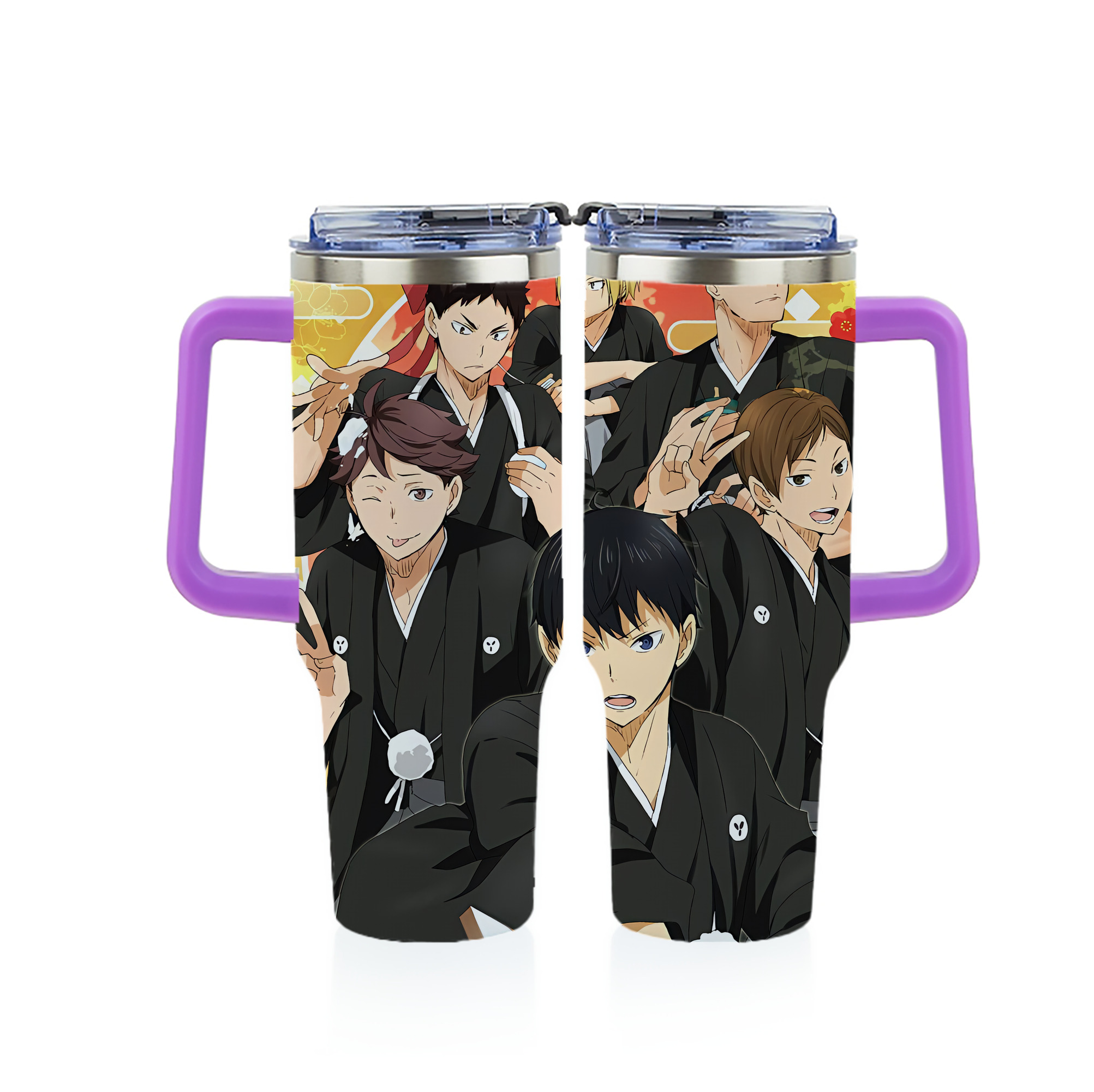 （画像用） ハイキュー!! Haikyu!! 1200ｍLフルプリント車用タンブラー