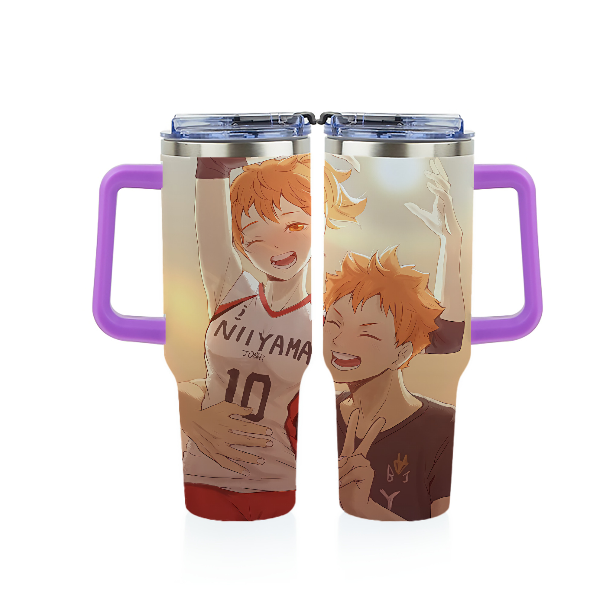 （画像用） ハイキュー!! Haikyu!! 1200ｍLフルプリント車用タンブラー