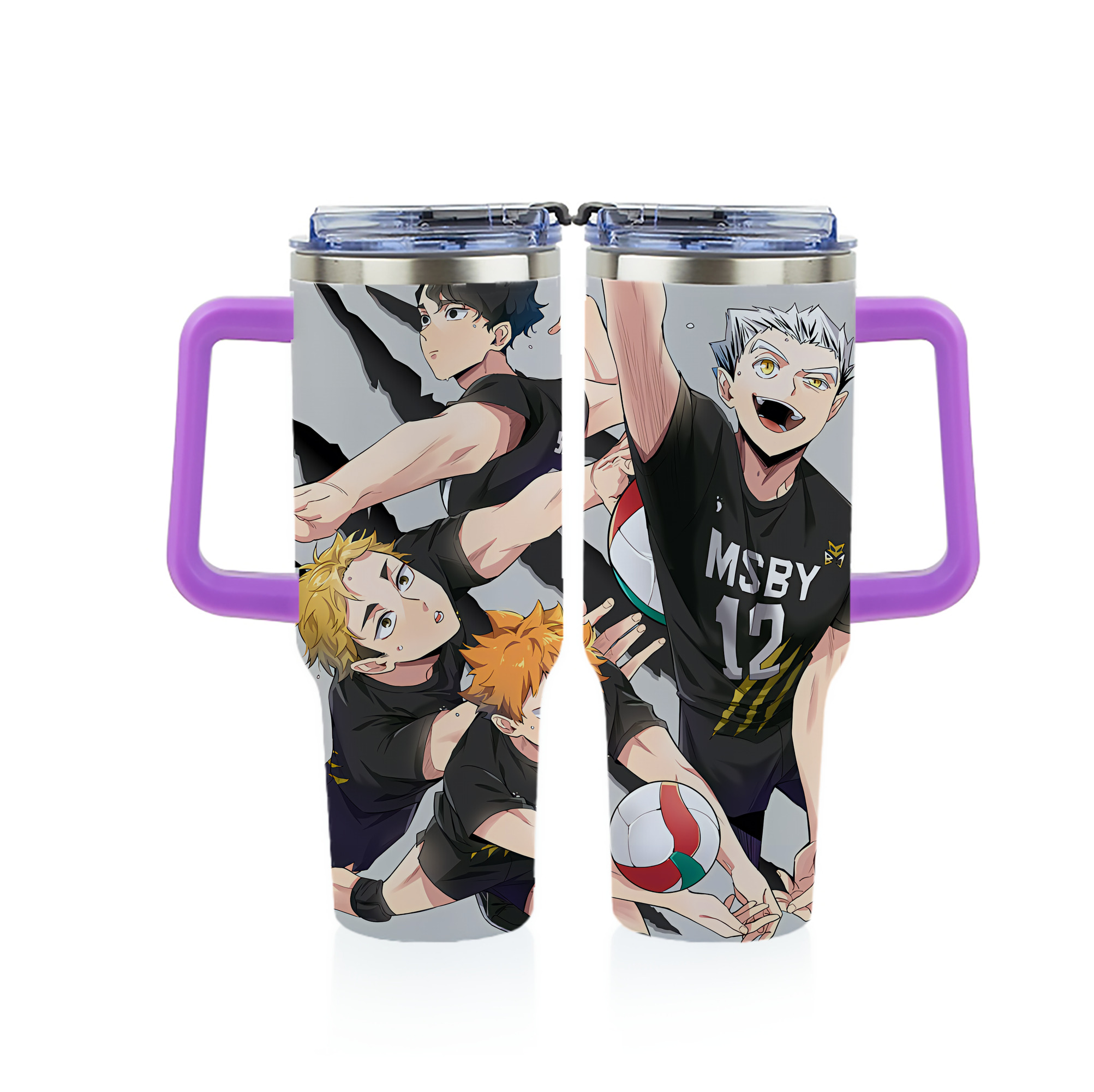 （画像用） ハイキュー!! Haikyu!! 1200ｍLフルプリント車用タンブラー
