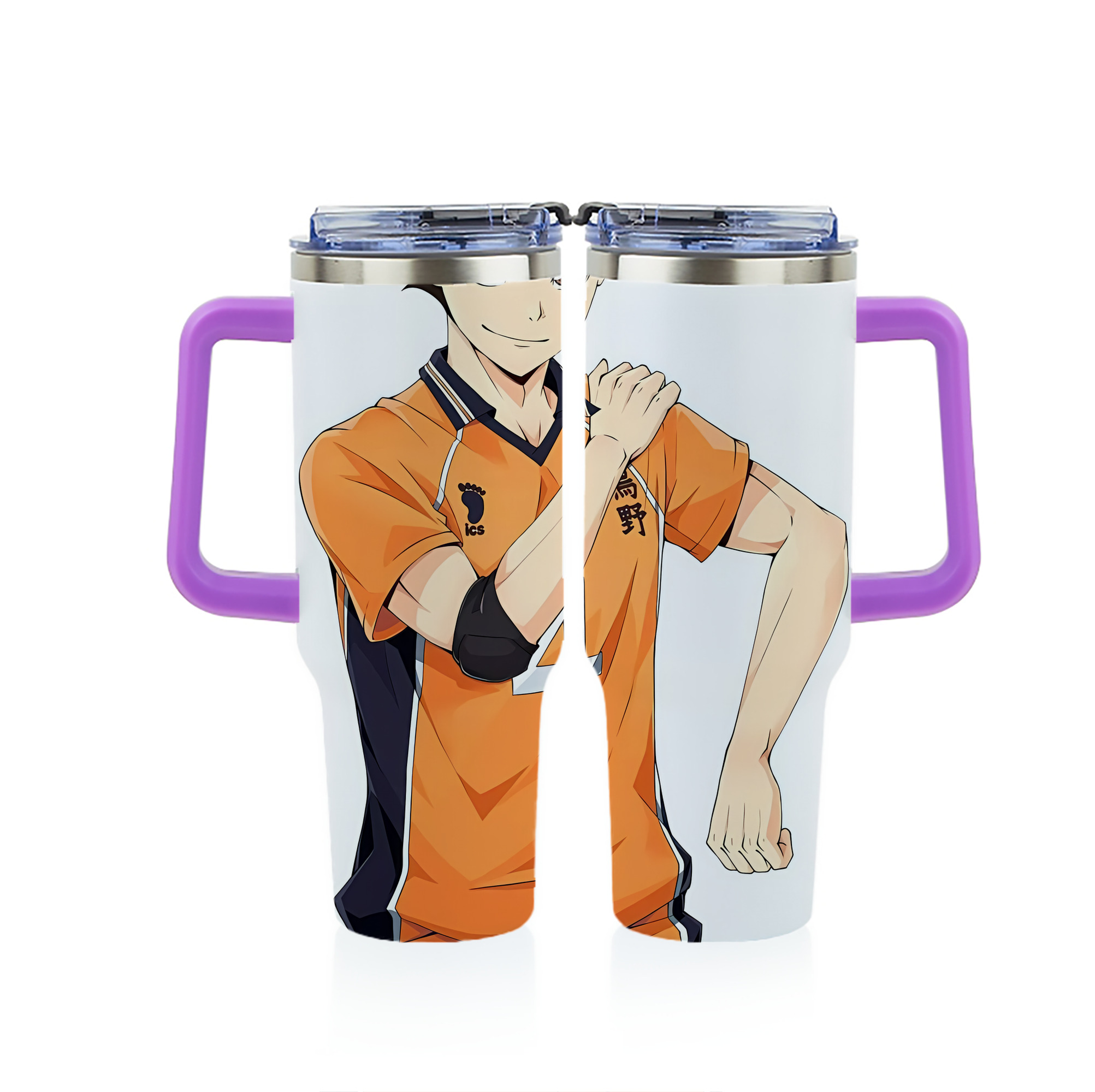 （画像用） ハイキュー!! Haikyu!! 1200ｍLフルプリント車用タンブラー
