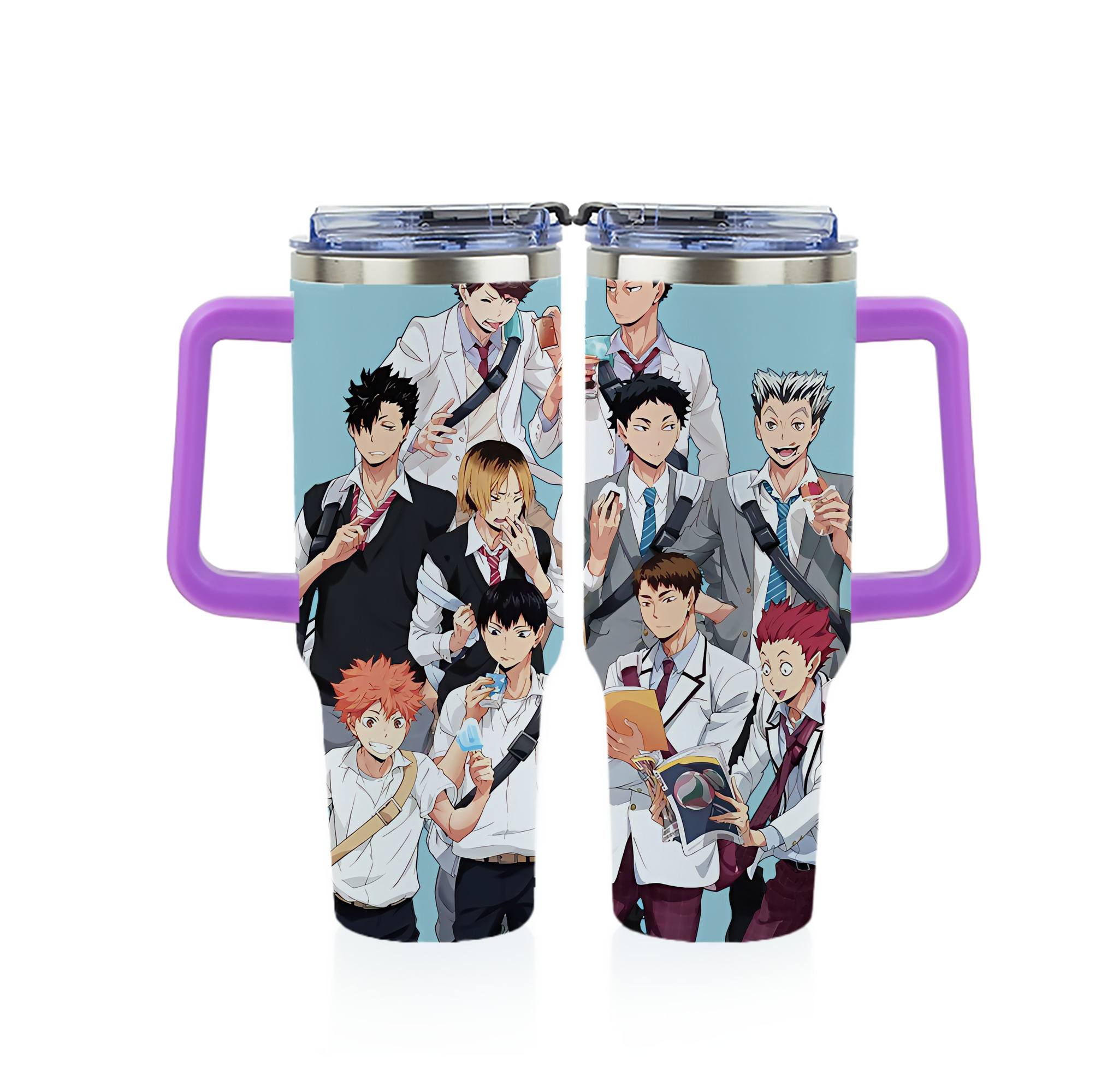 （画像用） ハイキュー!! Haikyu!! 1200ｍLフルプリント車用タンブラー
