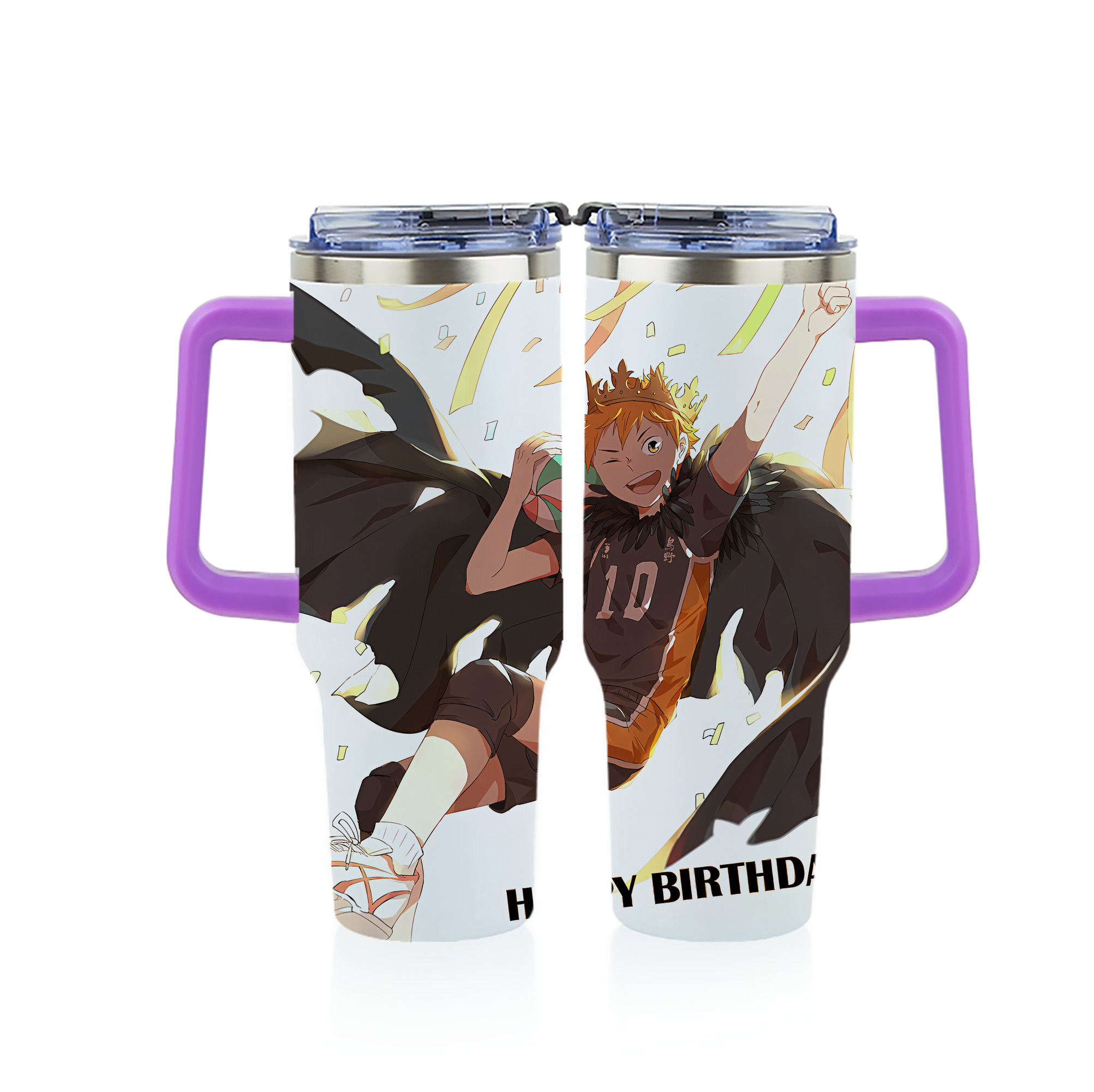 （画像用） ハイキュー!! Haikyu!! 1200ｍLフルプリント車用タンブラー
