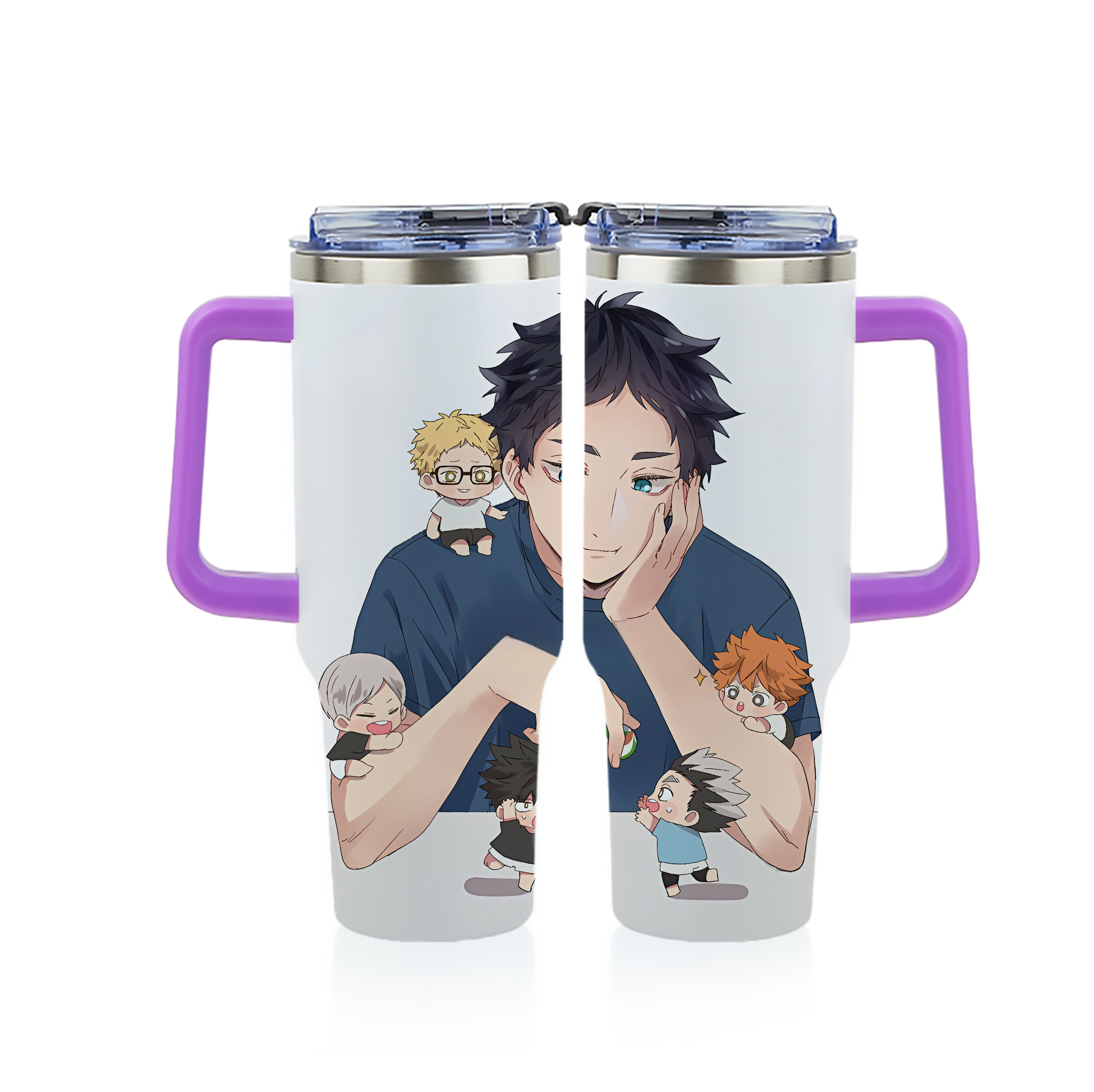 （画像用） ハイキュー!! Haikyu!! 1200ｍLフルプリント車用タンブラー