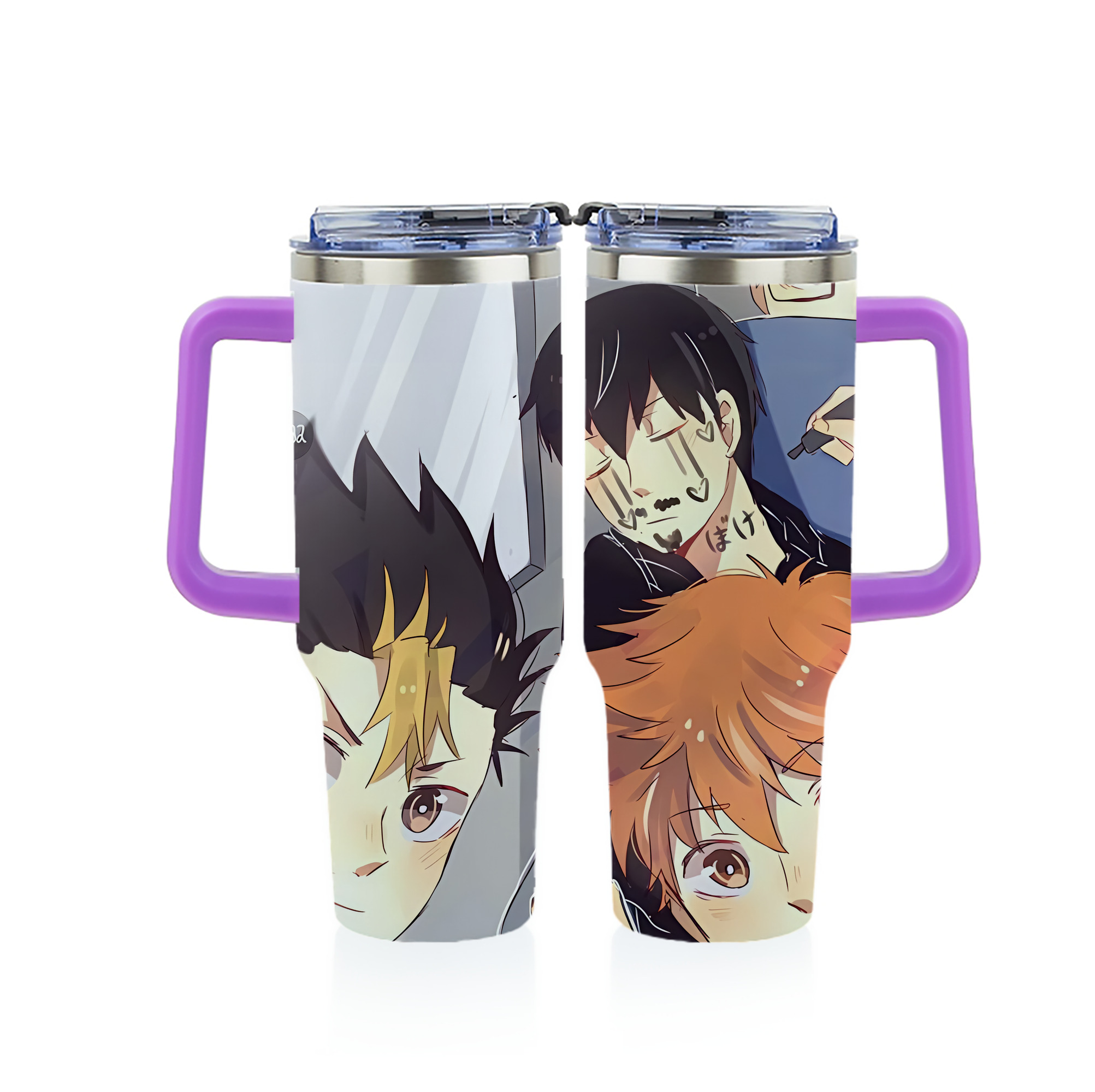 （画像用） ハイキュー!! Haikyu!! 1200ｍLフルプリント車用タンブラー