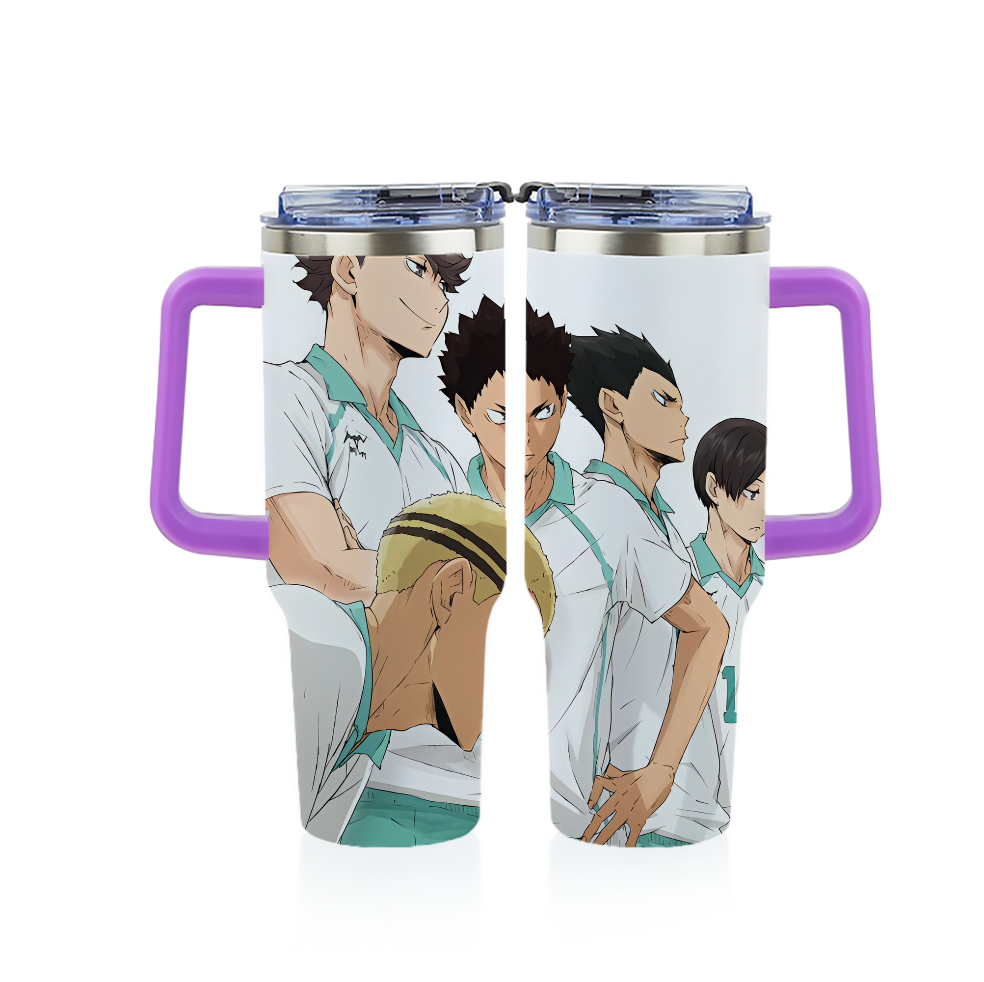 （画像用） ハイキュー!! Haikyu!! 1200ｍLフルプリント車用タンブラー
