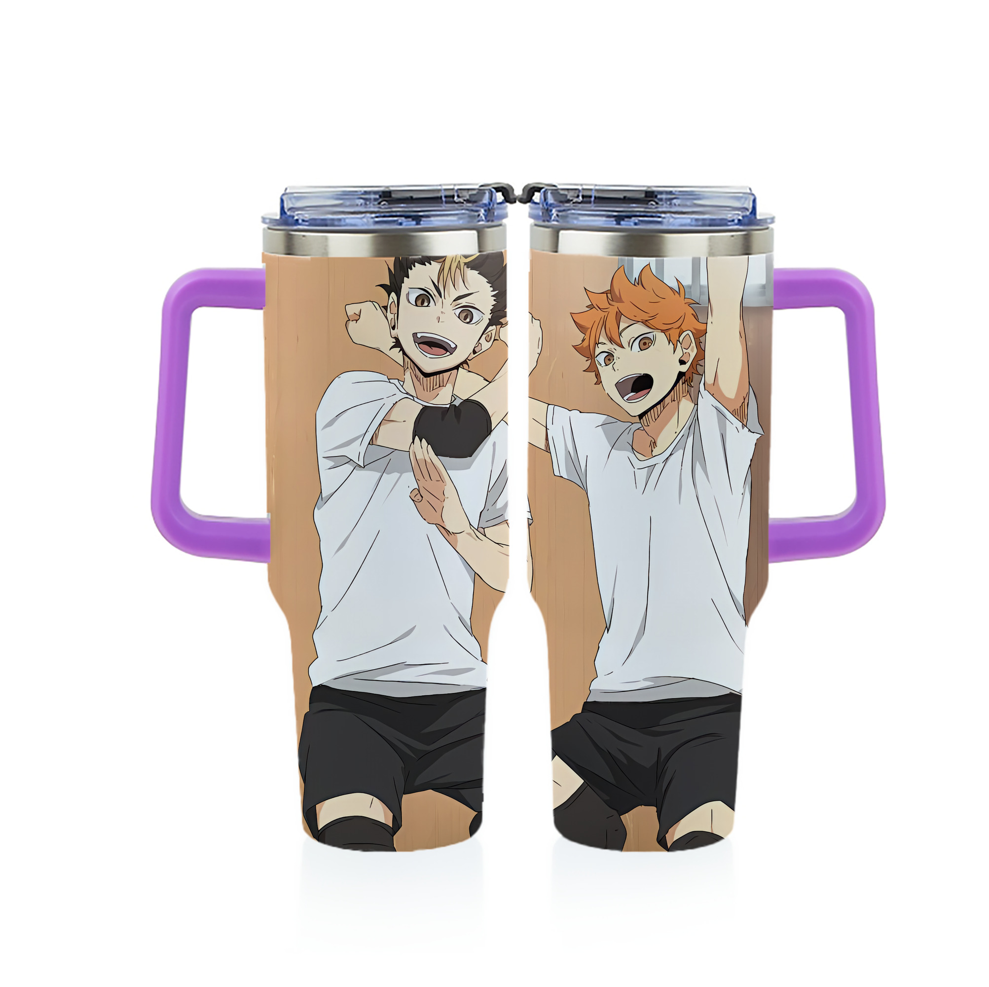 （画像用） ハイキュー!! Haikyu!! 1200ｍLフルプリント車用タンブラー
