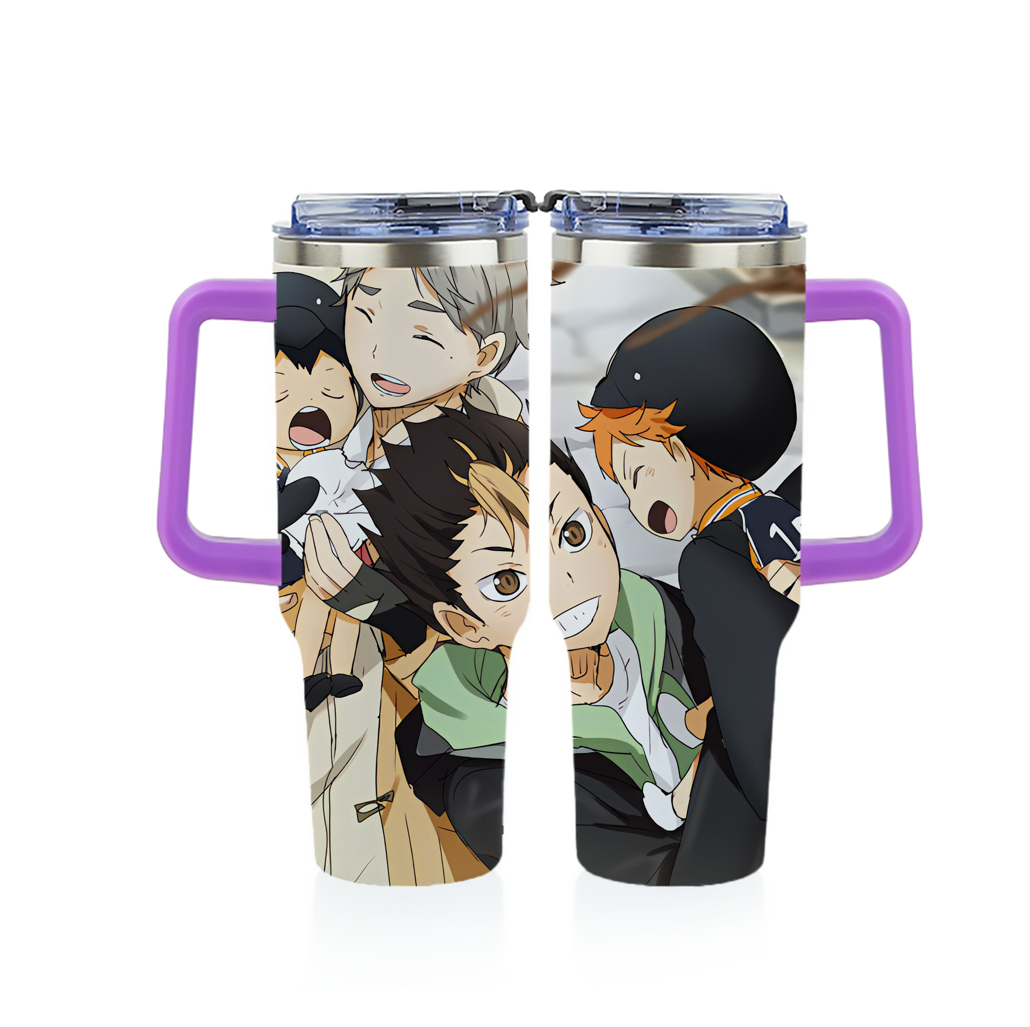 （画像用） ハイキュー!! Haikyu!! 1200ｍLフルプリント車用タンブラー