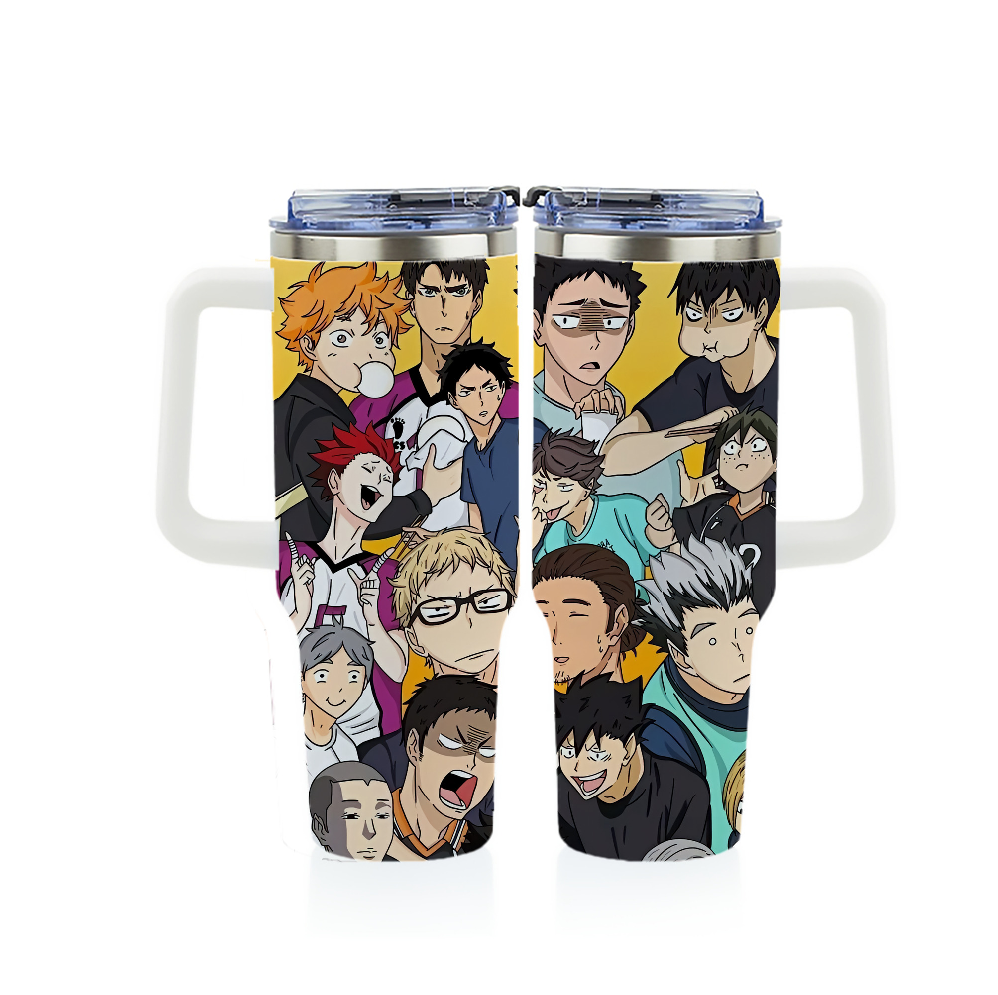 （画像用） ハイキュー!! Haikyu!! 1200ｍLフルプリント車用タンブラー