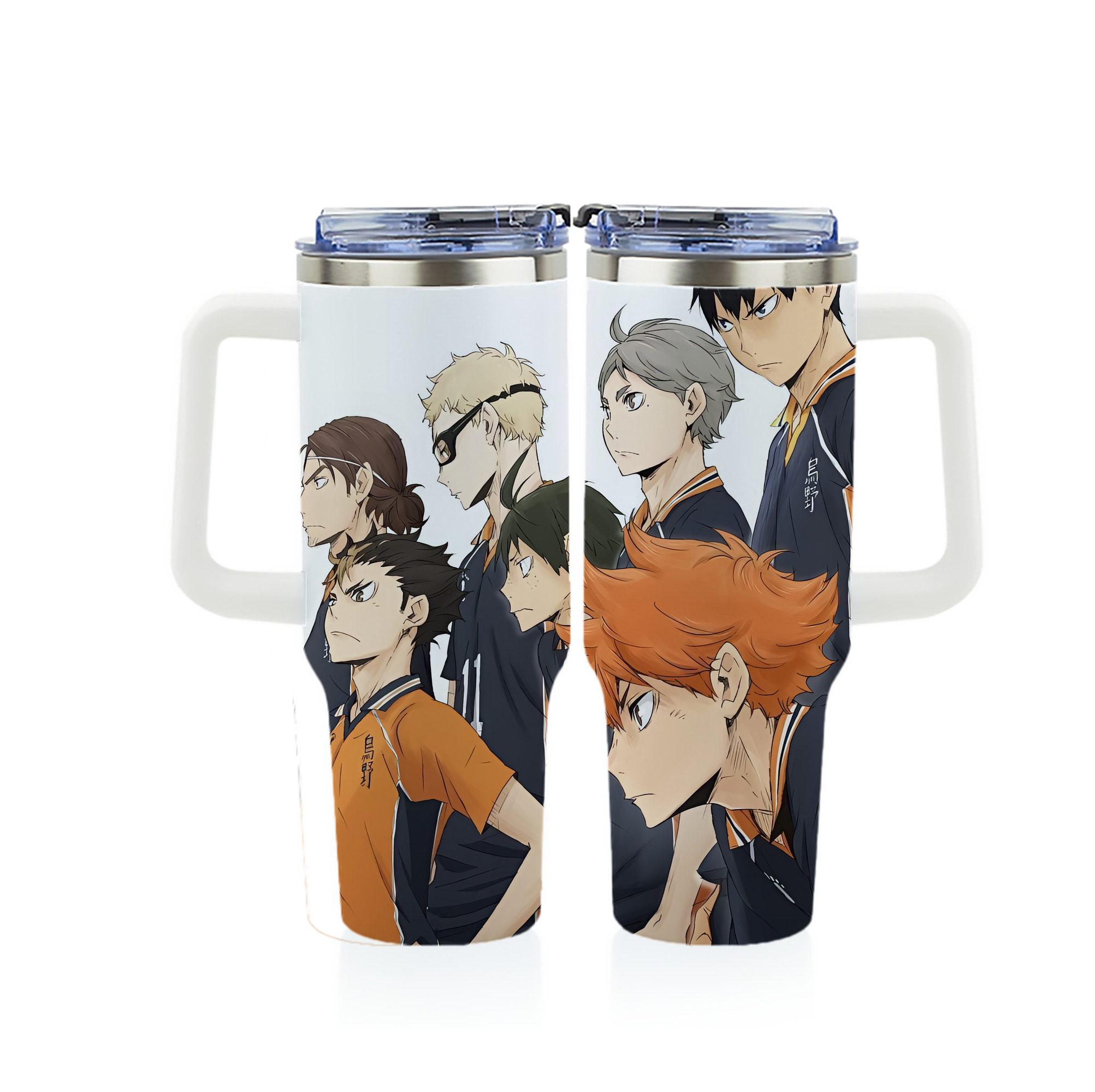 （画像用） ハイキュー!! Haikyu!! 1200ｍLフルプリント車用タンブラー