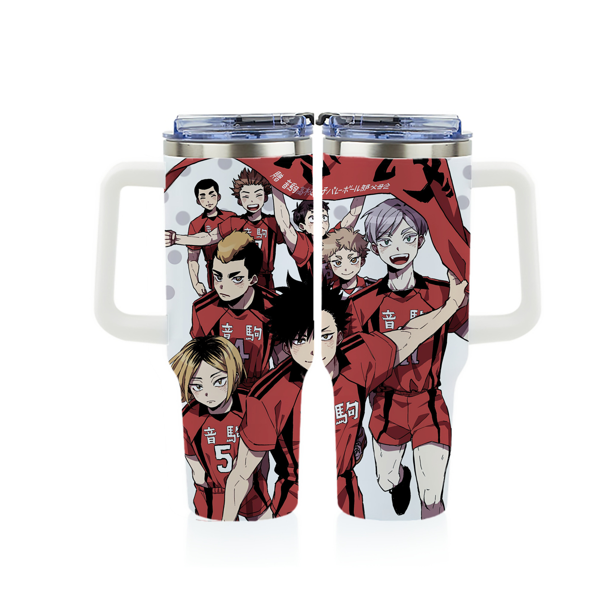 （画像用） ハイキュー!! Haikyu!! 1200ｍLフルプリント車用タンブラー