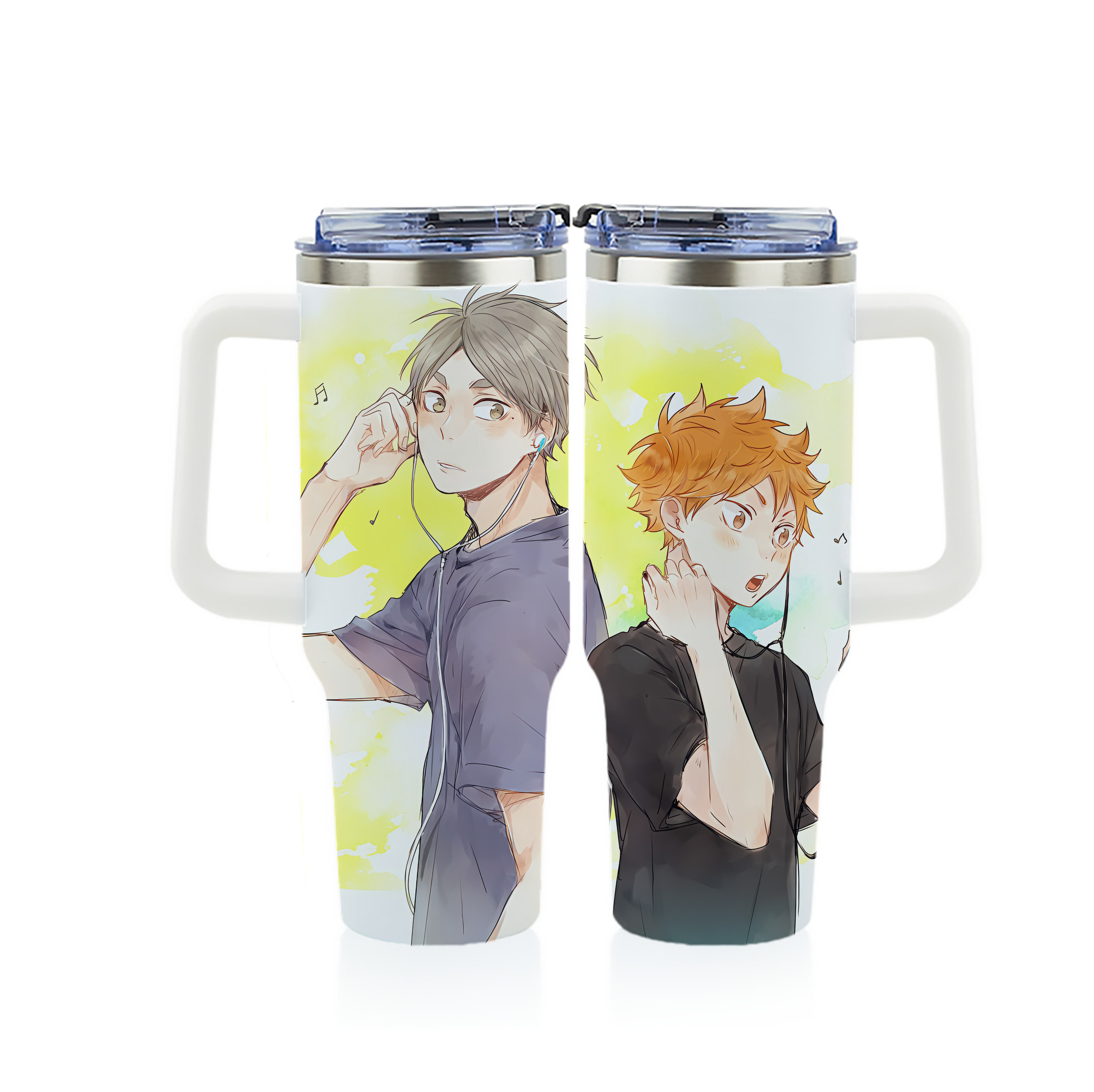 （画像用） ハイキュー!! Haikyu!! 1200ｍLフルプリント車用タンブラー