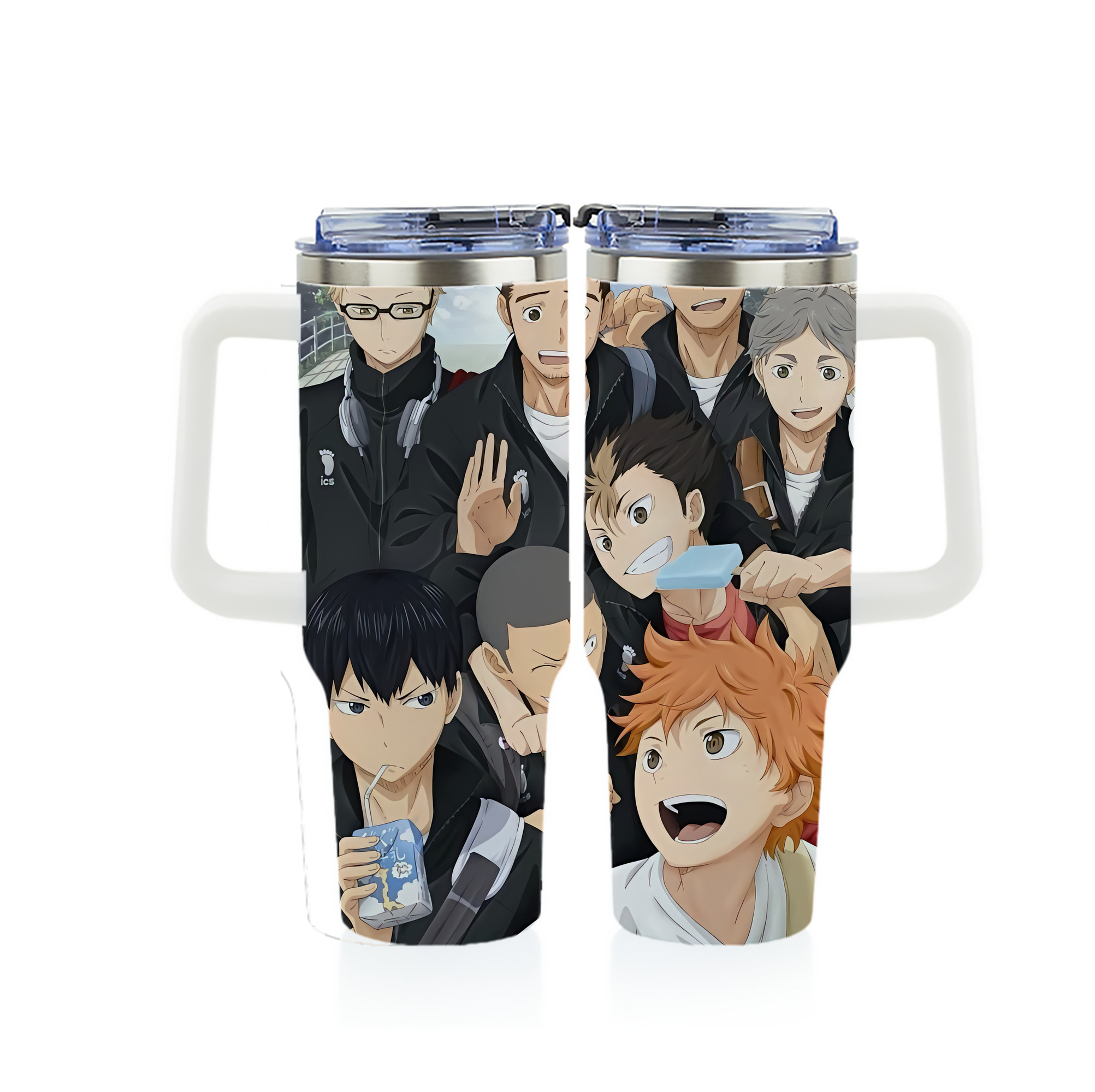（画像用） ハイキュー!! Haikyu!! 1200ｍLフルプリント車用タンブラー