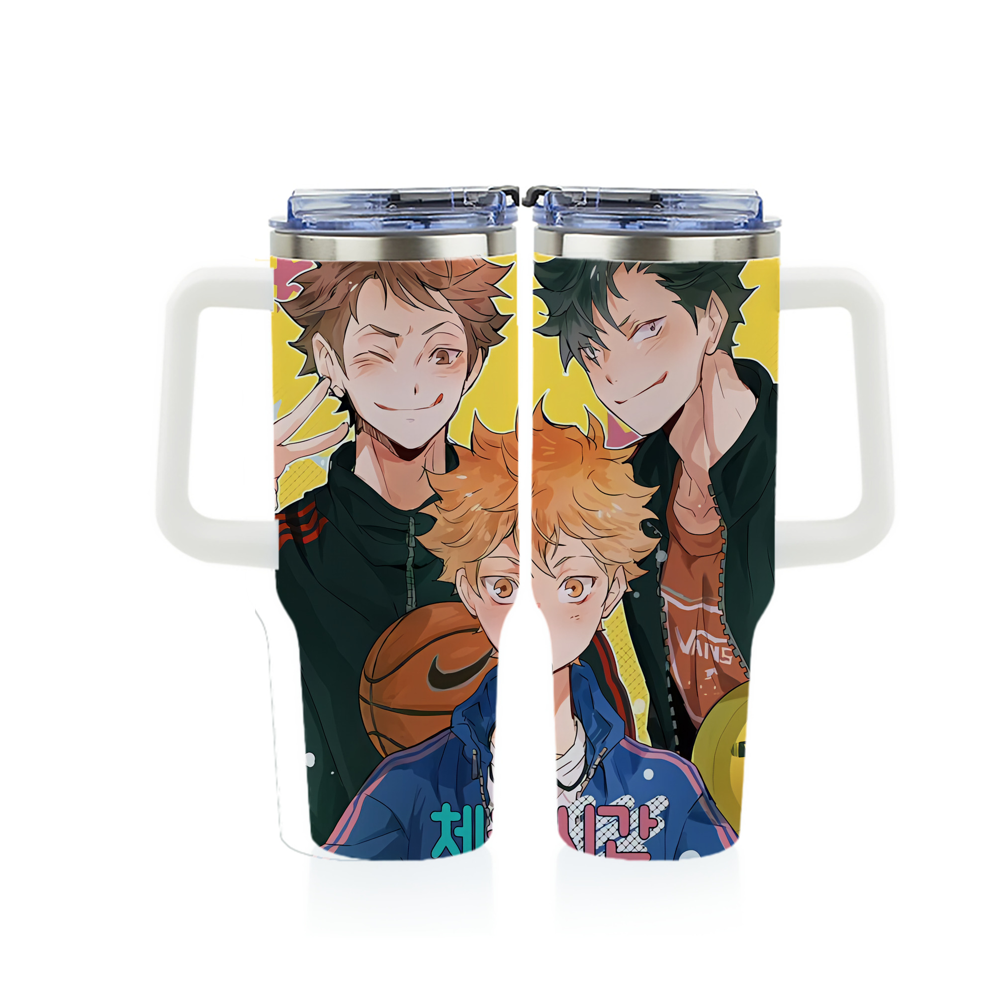 （画像用） ハイキュー!! Haikyu!! 1200ｍLフルプリント車用タンブラー
