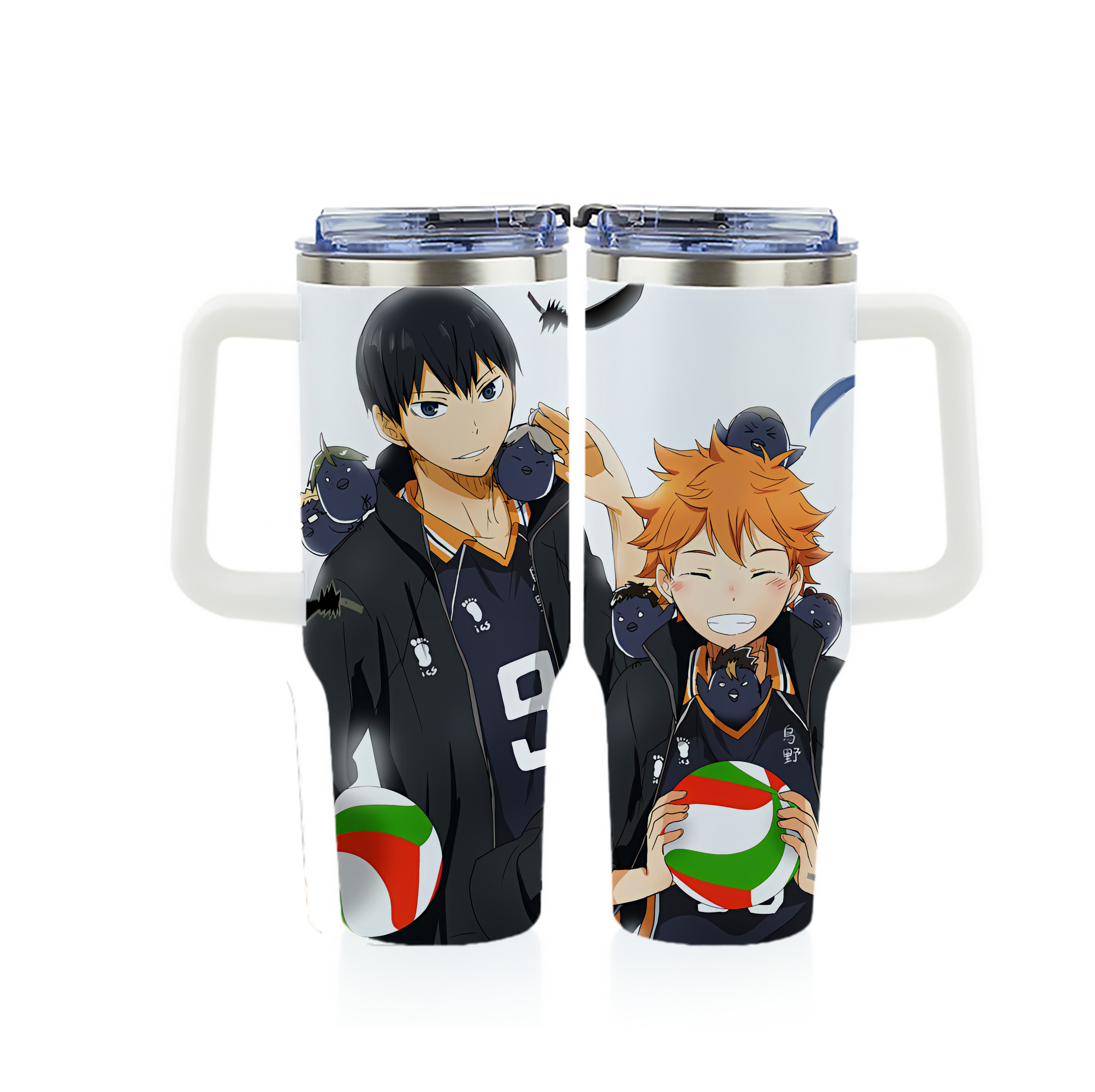 （画像用） ハイキュー!! Haikyu!! 1200ｍLフルプリント車用タンブラー