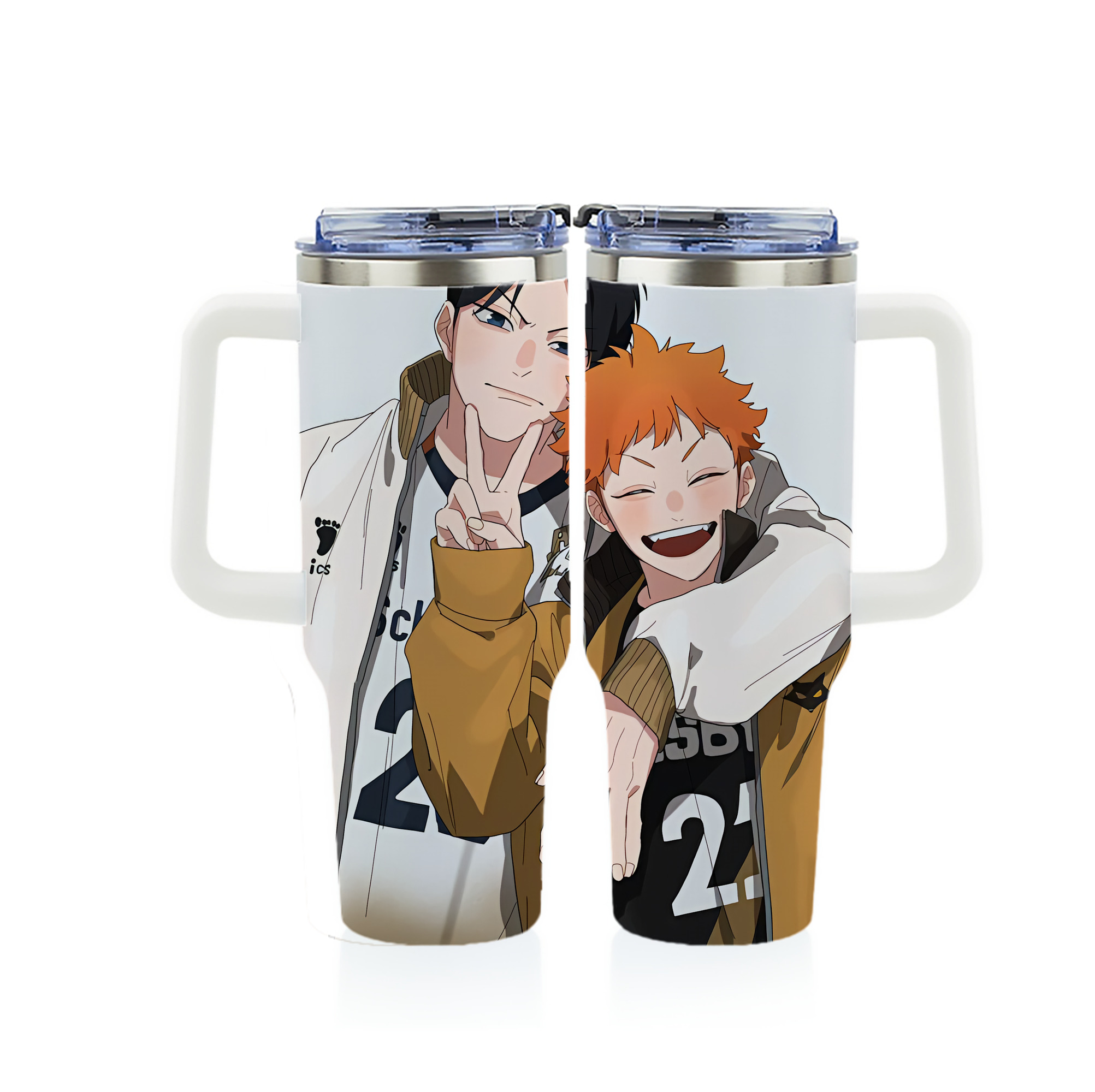 （画像用） ハイキュー!! Haikyu!! 1200ｍLフルプリント車用タンブラー