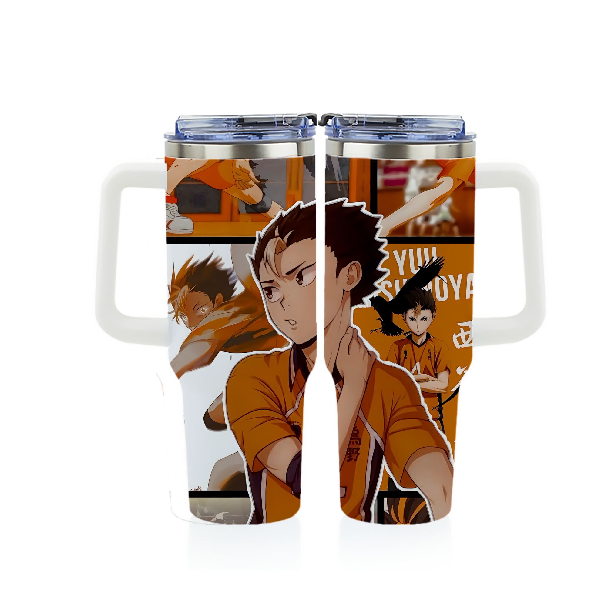 （画像用） ハイキュー!! Haikyu!! 1200ｍLフルプリント車用タンブラー