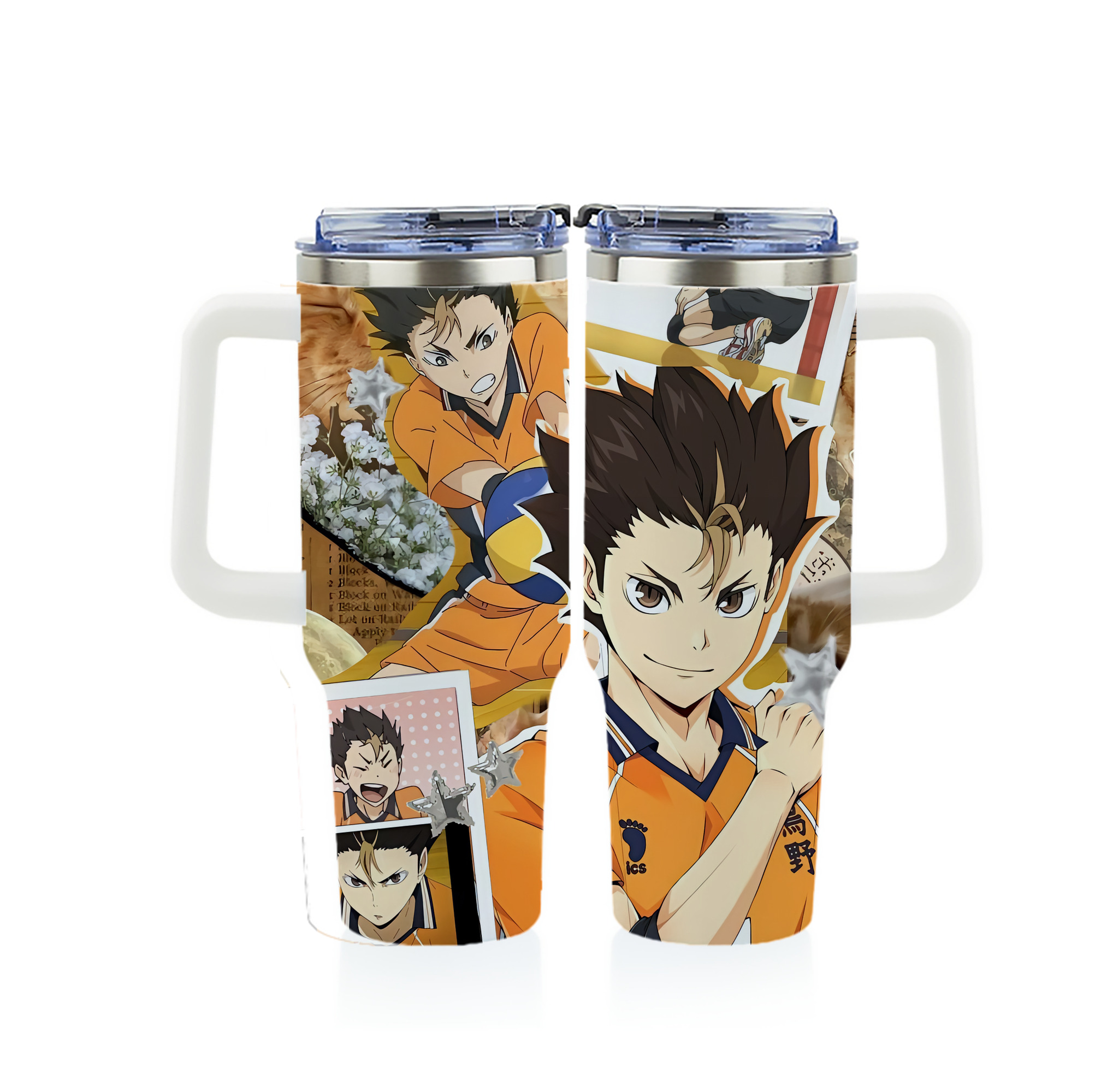 （画像用） ハイキュー!! Haikyu!! 1200ｍLフルプリント車用タンブラー