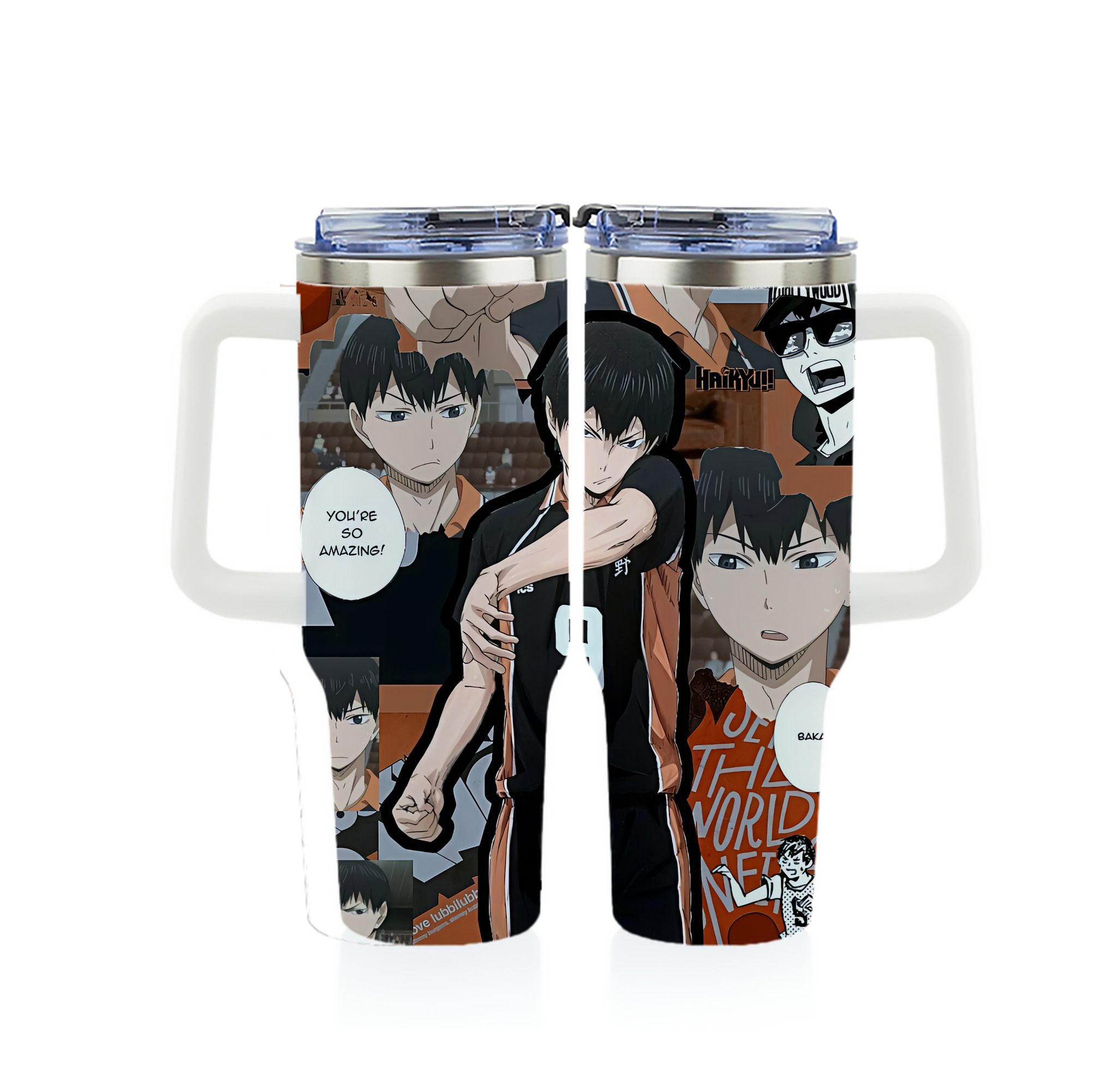 （画像用） ハイキュー!! Haikyu!! 1200ｍLフルプリント車用タンブラー