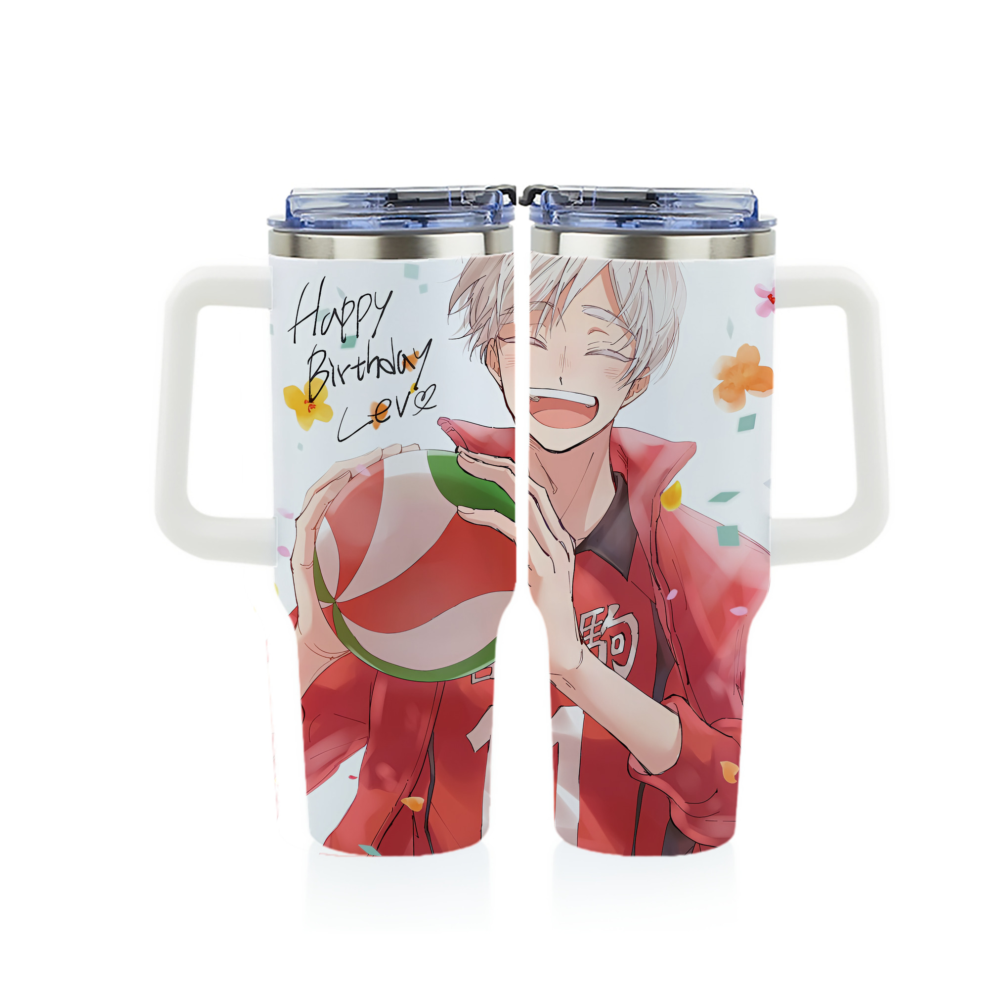 （画像用） ハイキュー!! Haikyu!! 1200ｍLフルプリント車用タンブラー