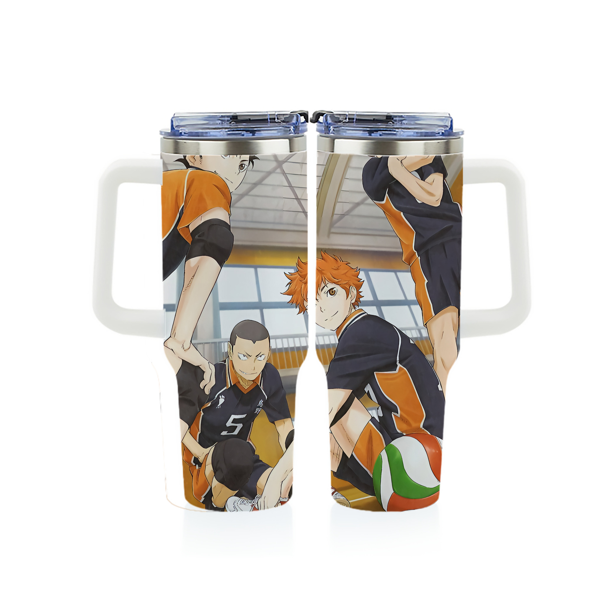 （画像用） ハイキュー!! Haikyu!! 1200ｍLフルプリント車用タンブラー