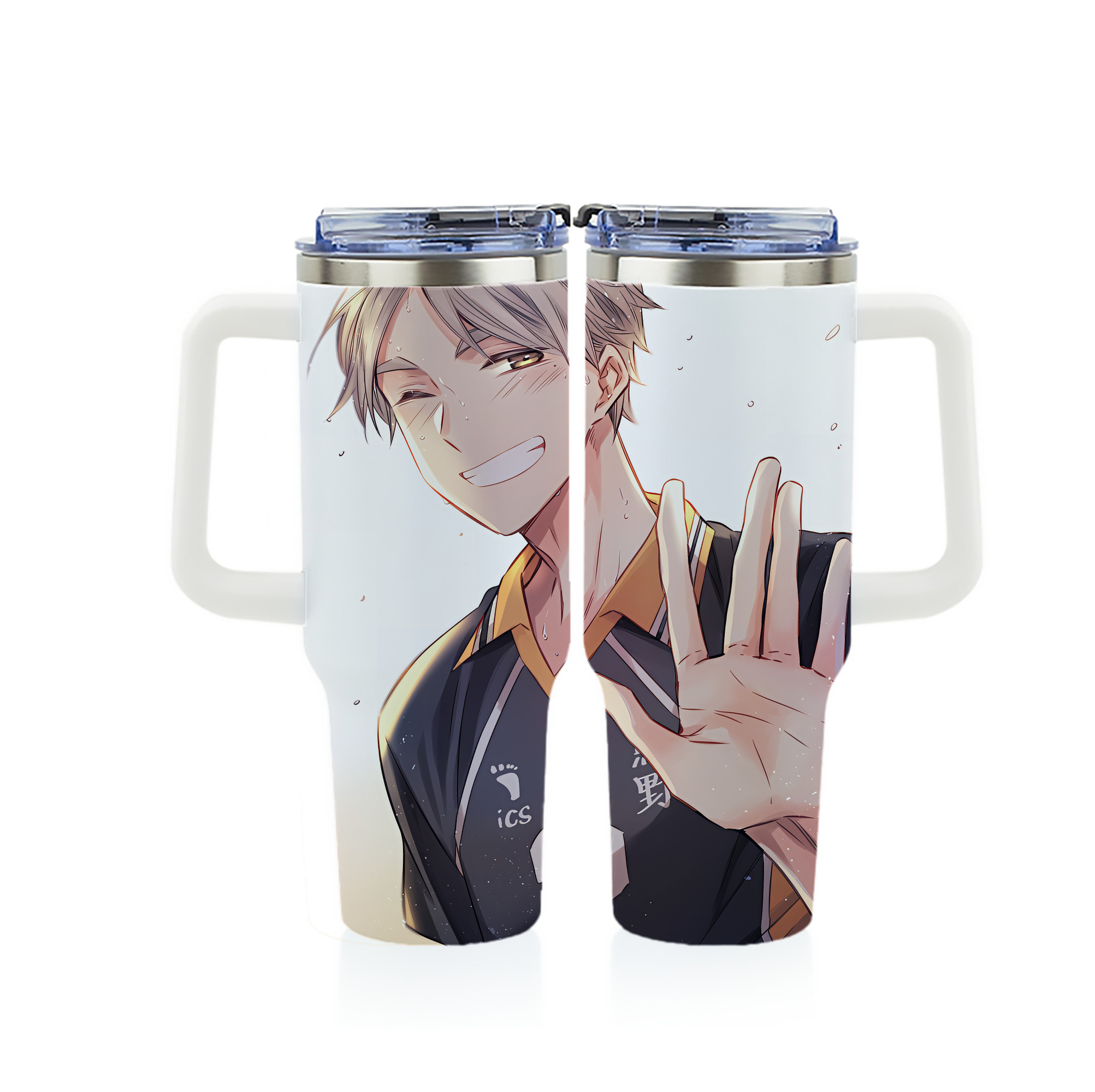 （画像用） ハイキュー!! Haikyu!! 1200ｍLフルプリント車用タンブラー