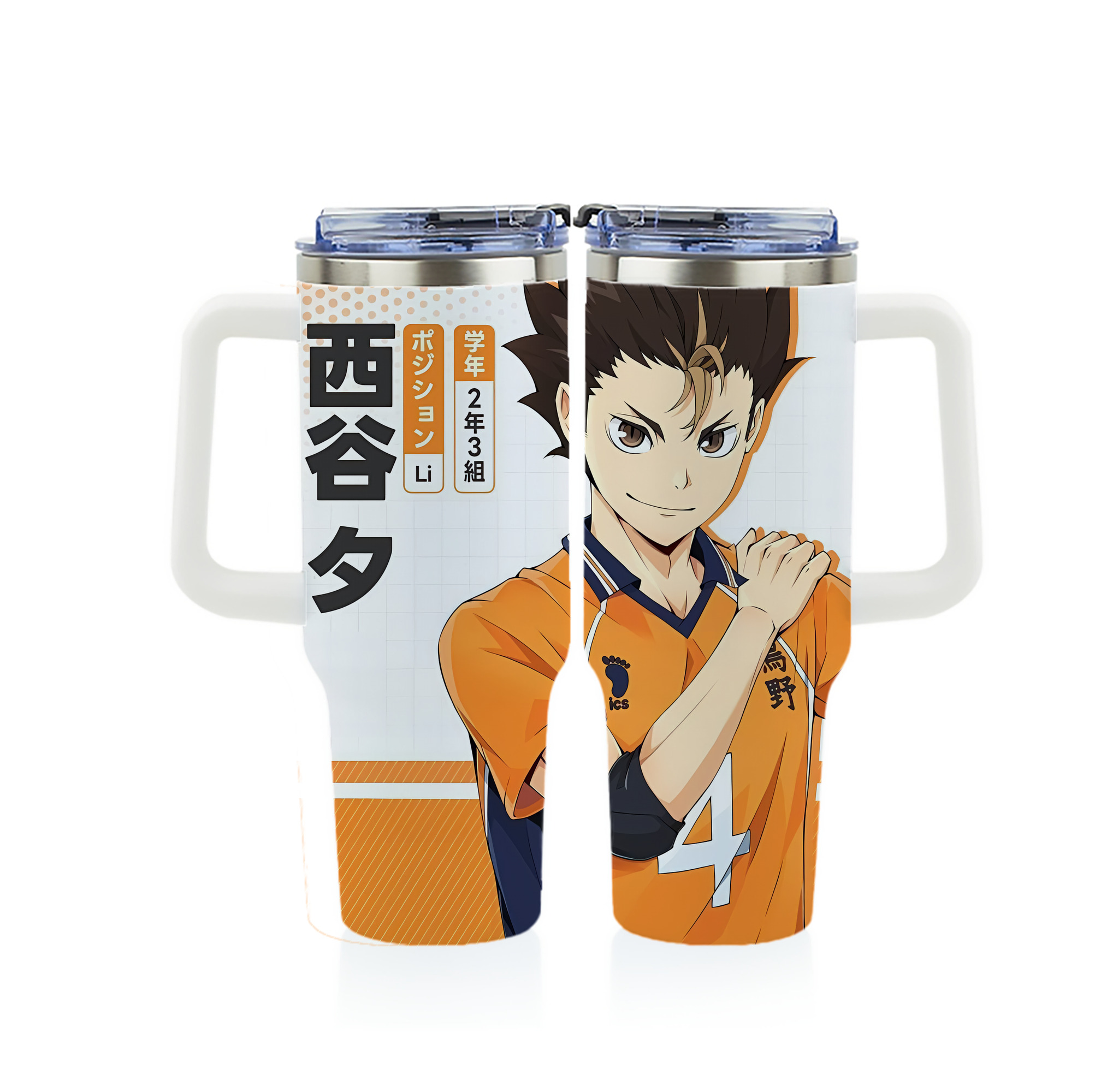 （画像用） ハイキュー!! Haikyu!! 1200ｍLフルプリント車用タンブラー
