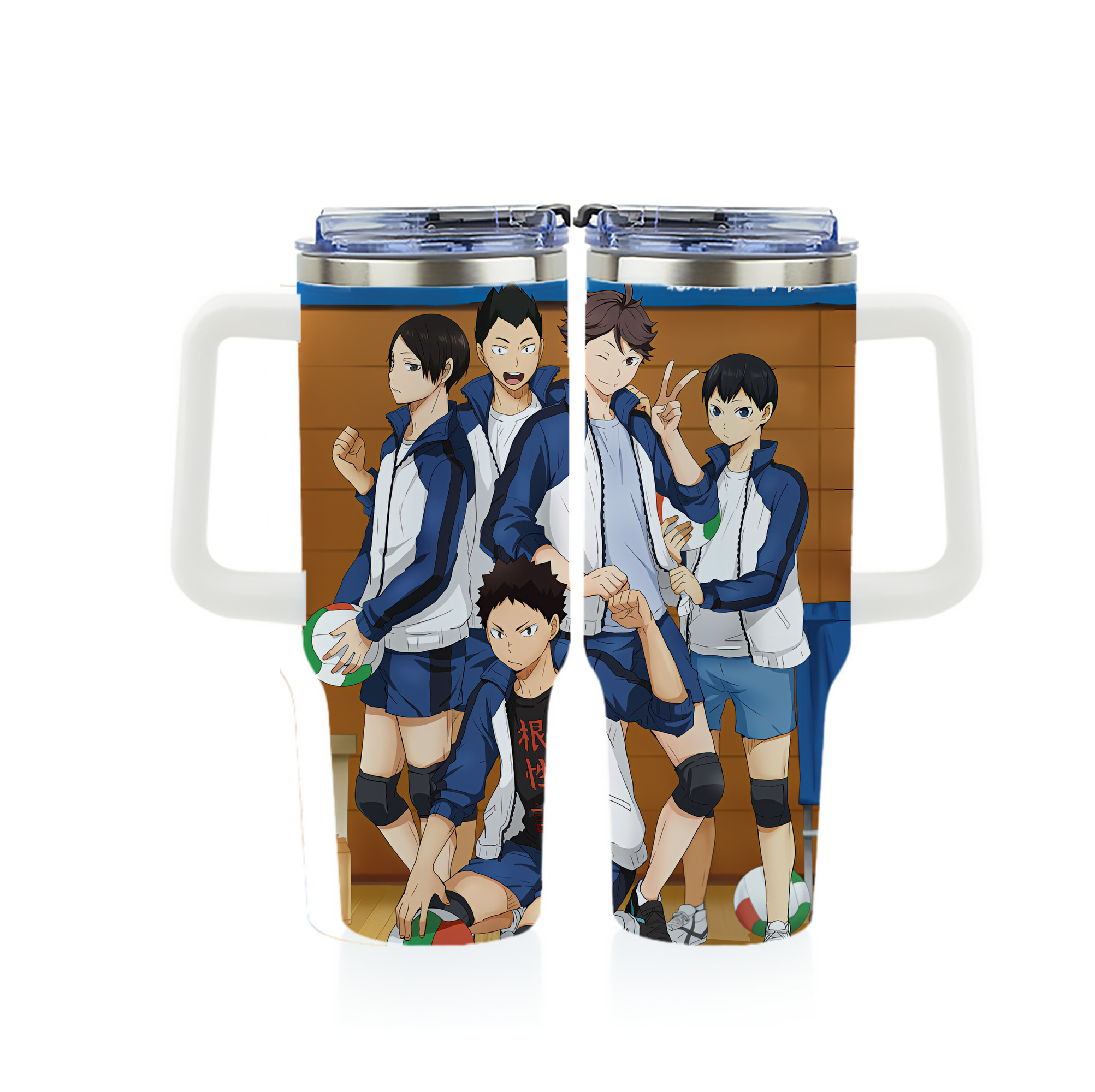 （画像用） ハイキュー!! Haikyu!! 1200ｍLフルプリント車用タンブラー