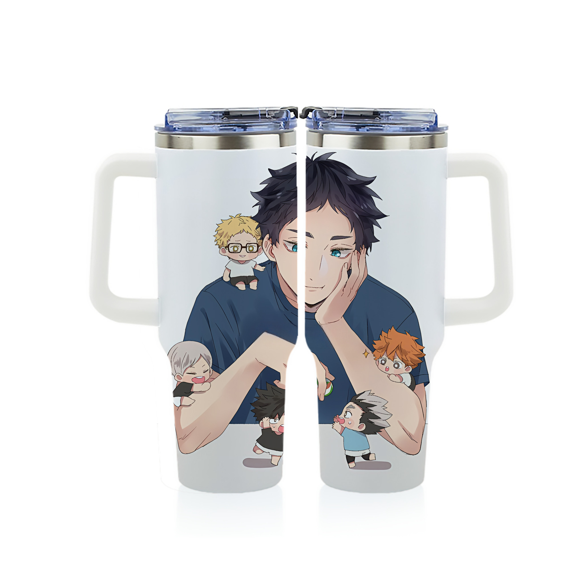 （画像用） ハイキュー!! Haikyu!! 1200ｍLフルプリント車用タンブラー