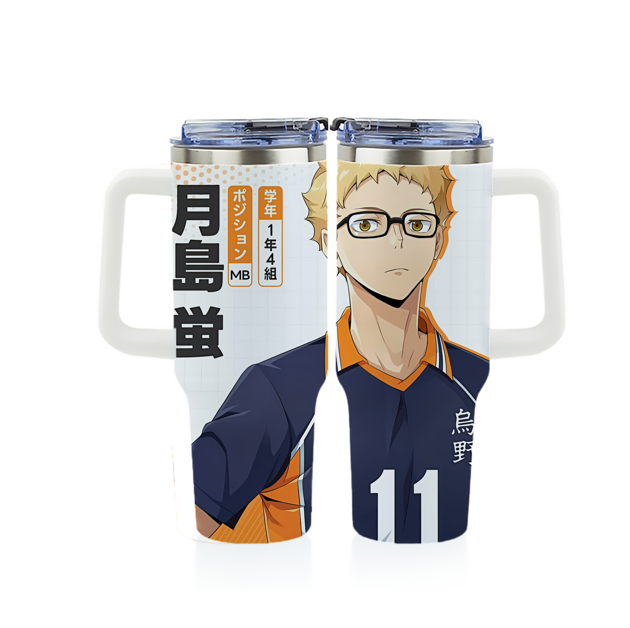 （画像用） ハイキュー!! Haikyu!! 1200ｍLフルプリント車用タンブラー