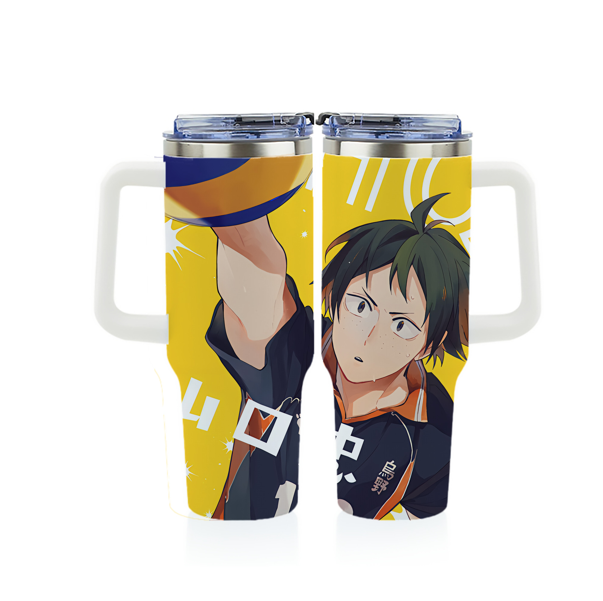 （画像用） ハイキュー!! Haikyu!! 1200ｍLフルプリント車用タンブラー