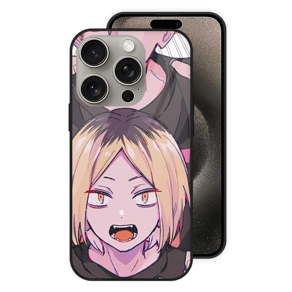 （画像用） ハイキュー!! Haikyu!! 【iPhone15Pro対応】スマホケース 耐衝撃＆黄変防止 背面ガラス