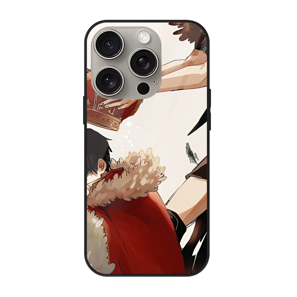 （画像用） ハイキュー!! Haikyu!! 【iPhone15Pro対応】スマホケース 耐衝撃＆黄変防止 背面ガラス